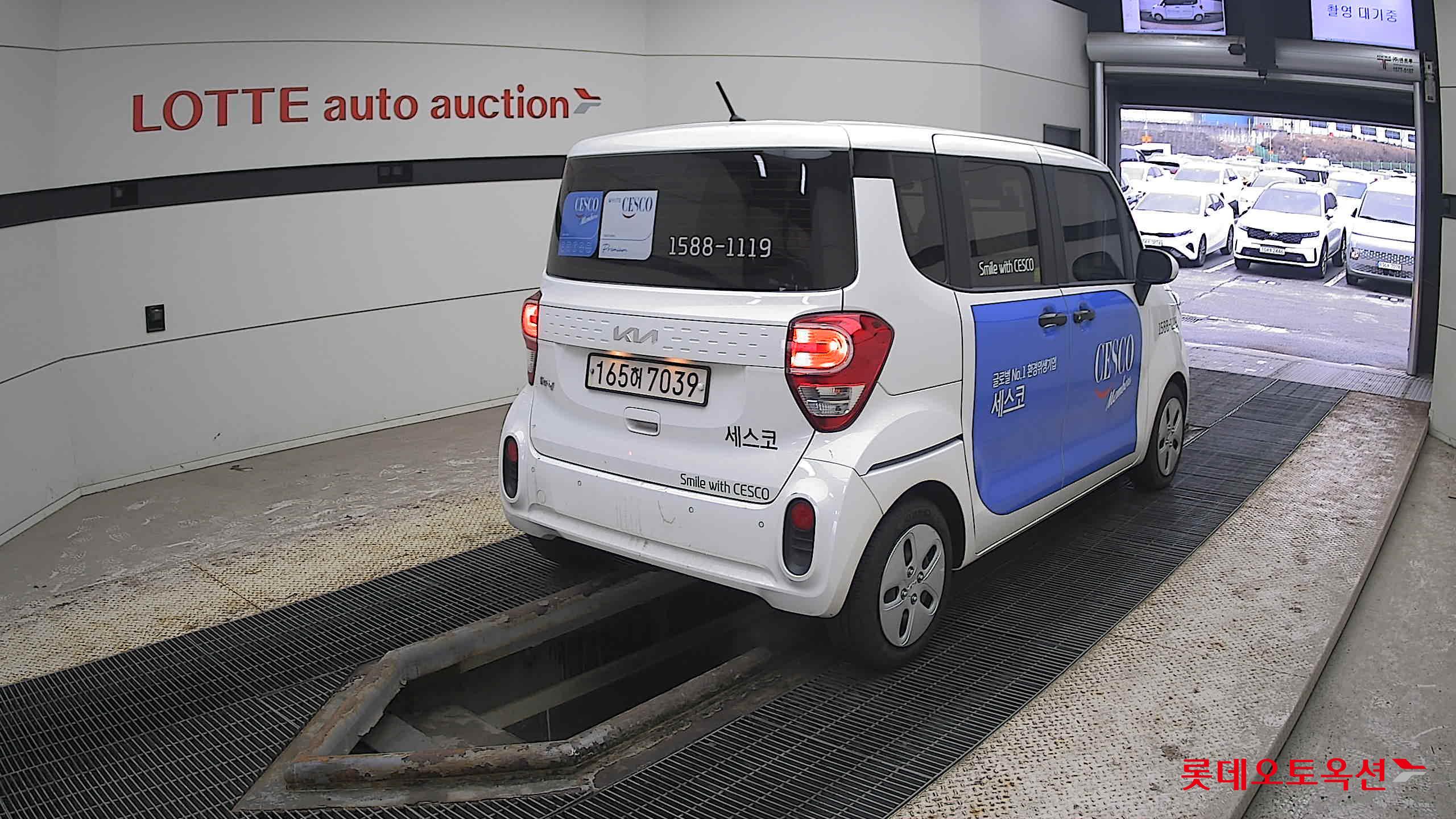 Kia Ray 2022 Clear White из Кореи, фото 4