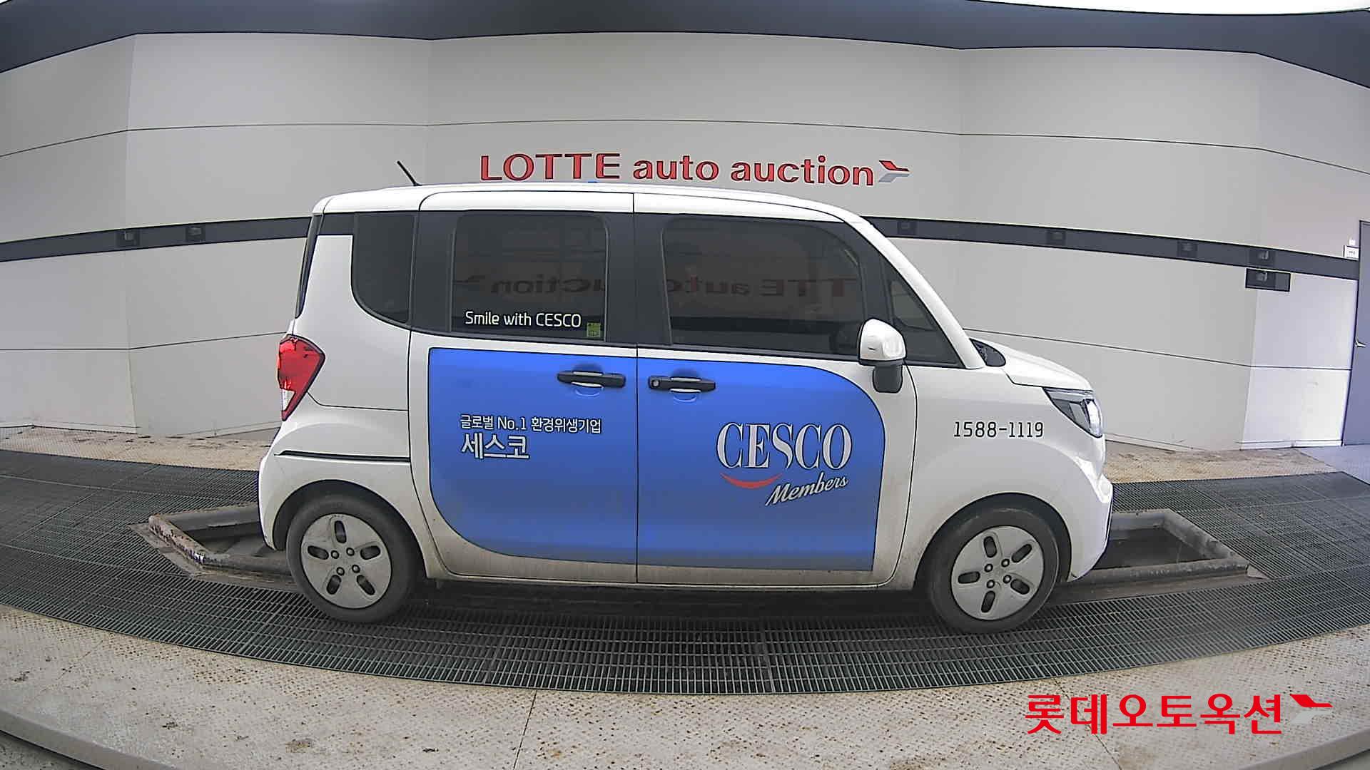 Kia Ray 2022 Clear White из Кореи, фото 3