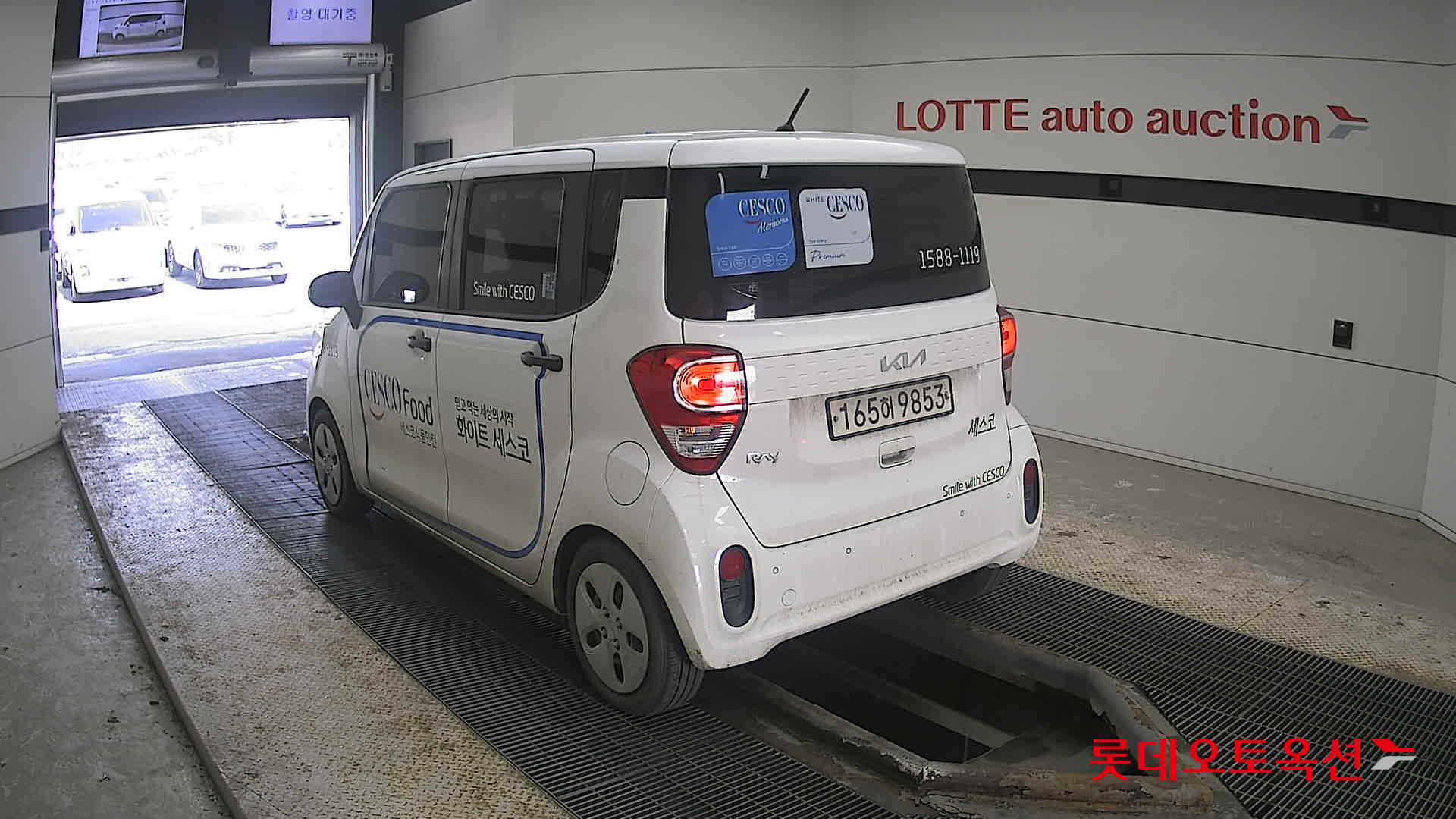 Kia Ray 2022 Clear White из Кореи, фото 6