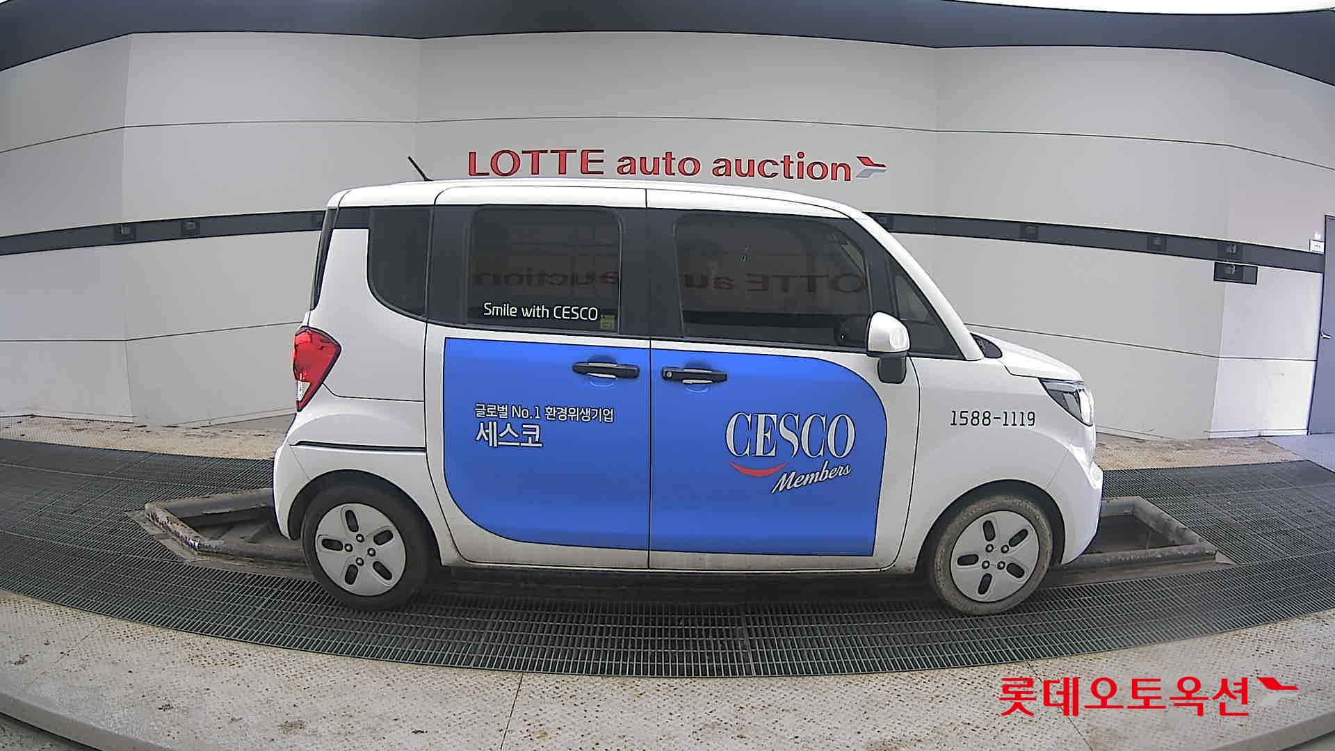 Kia Ray 2022 Clear White из Кореи, фото 3