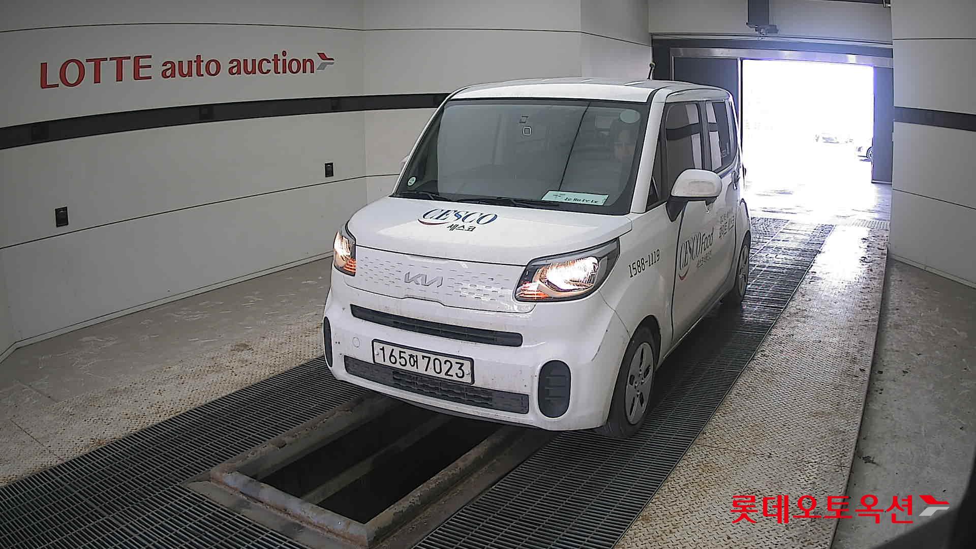 Kia Ray 2022 Clear White из Кореи