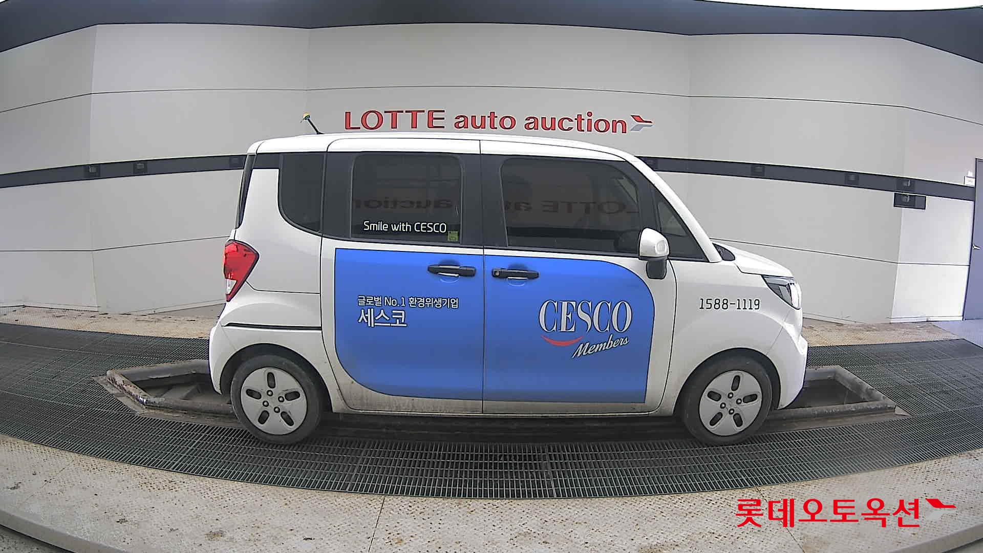 Kia Ray 2022 Clear White из Кореи, фото 3