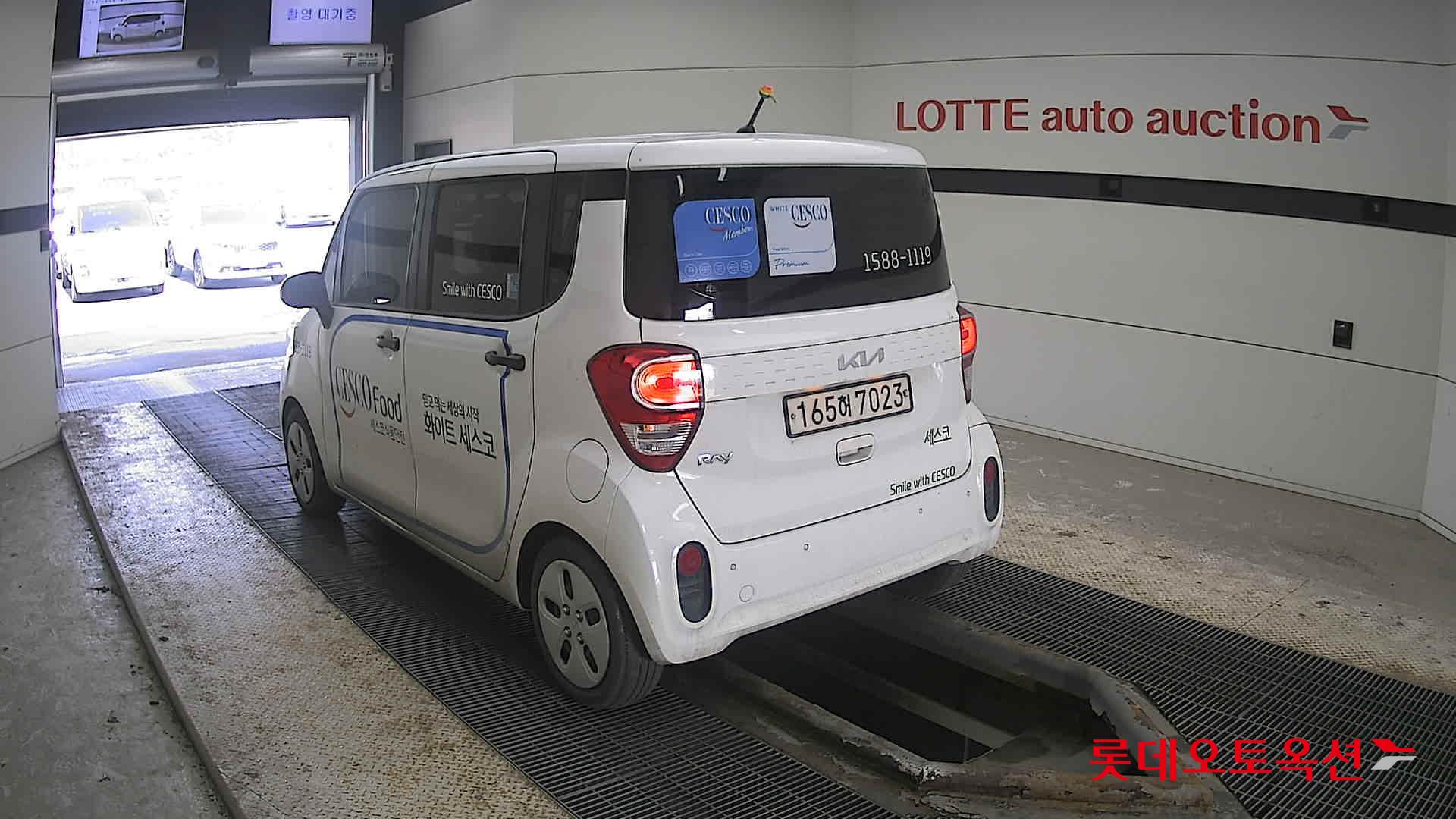 Kia Ray 2022 Clear White из Кореи, фото 6