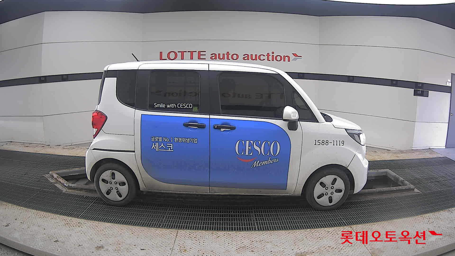 Kia Ray 2022 Clear White из Кореи, фото 3