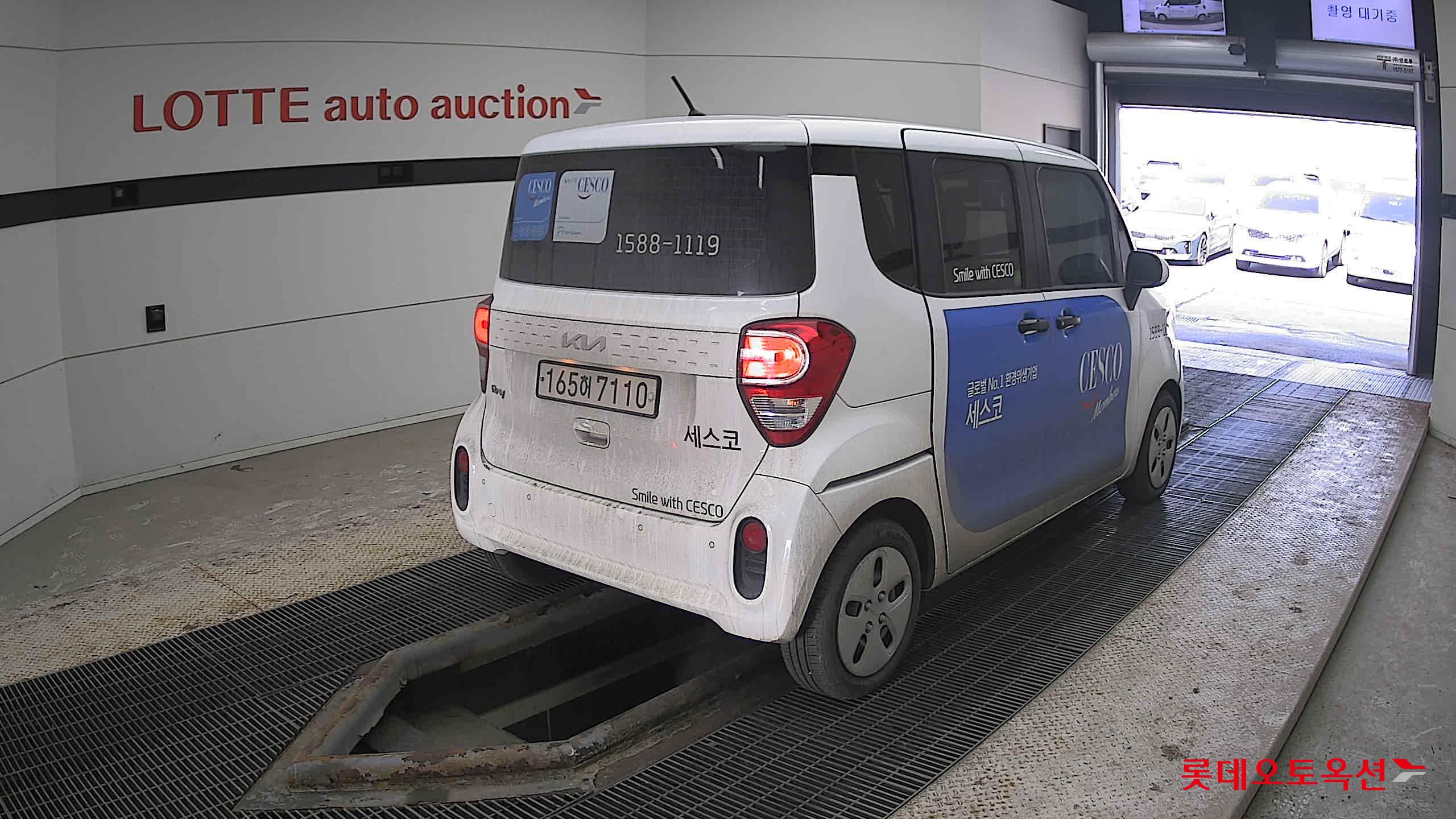 Kia Ray 2022 Clear White из Кореи, фото 4