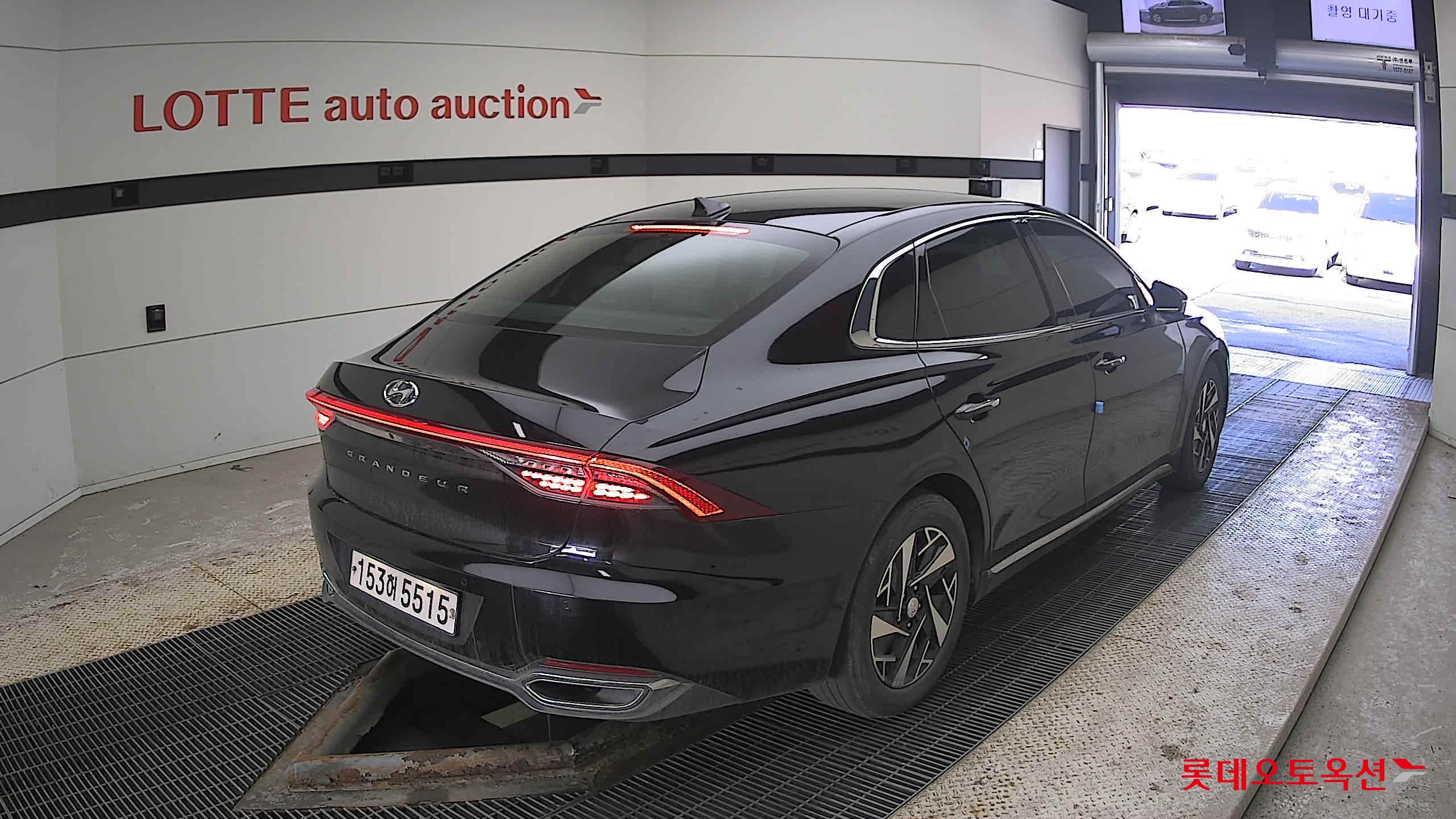 Hyundai Grandeur Hybrid 2020 Midnight Black из Кореи, фото 4
