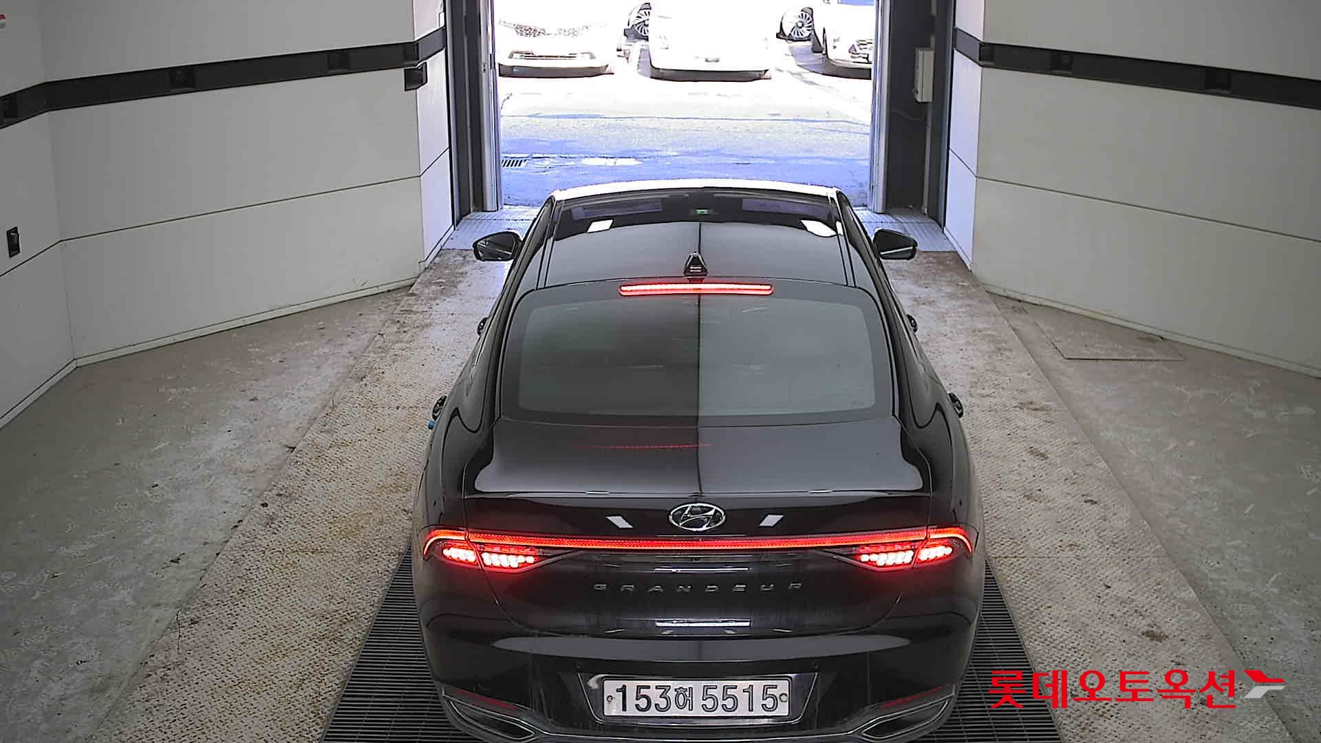 Hyundai Grandeur Hybrid 2020 Midnight Black из Кореи, фото 5