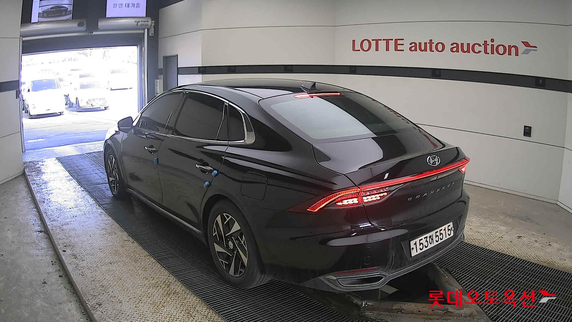 Hyundai Grandeur Hybrid 2020 Midnight Black из Кореи, фото 6