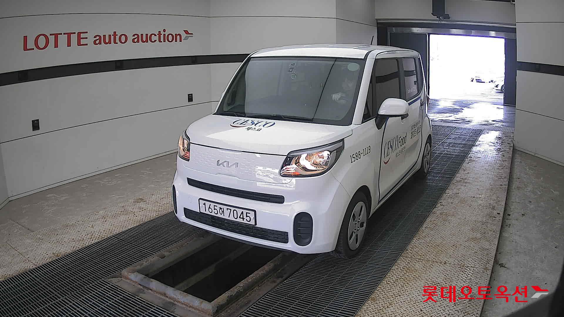 Kia Ray 2022 Clear White из Кореи