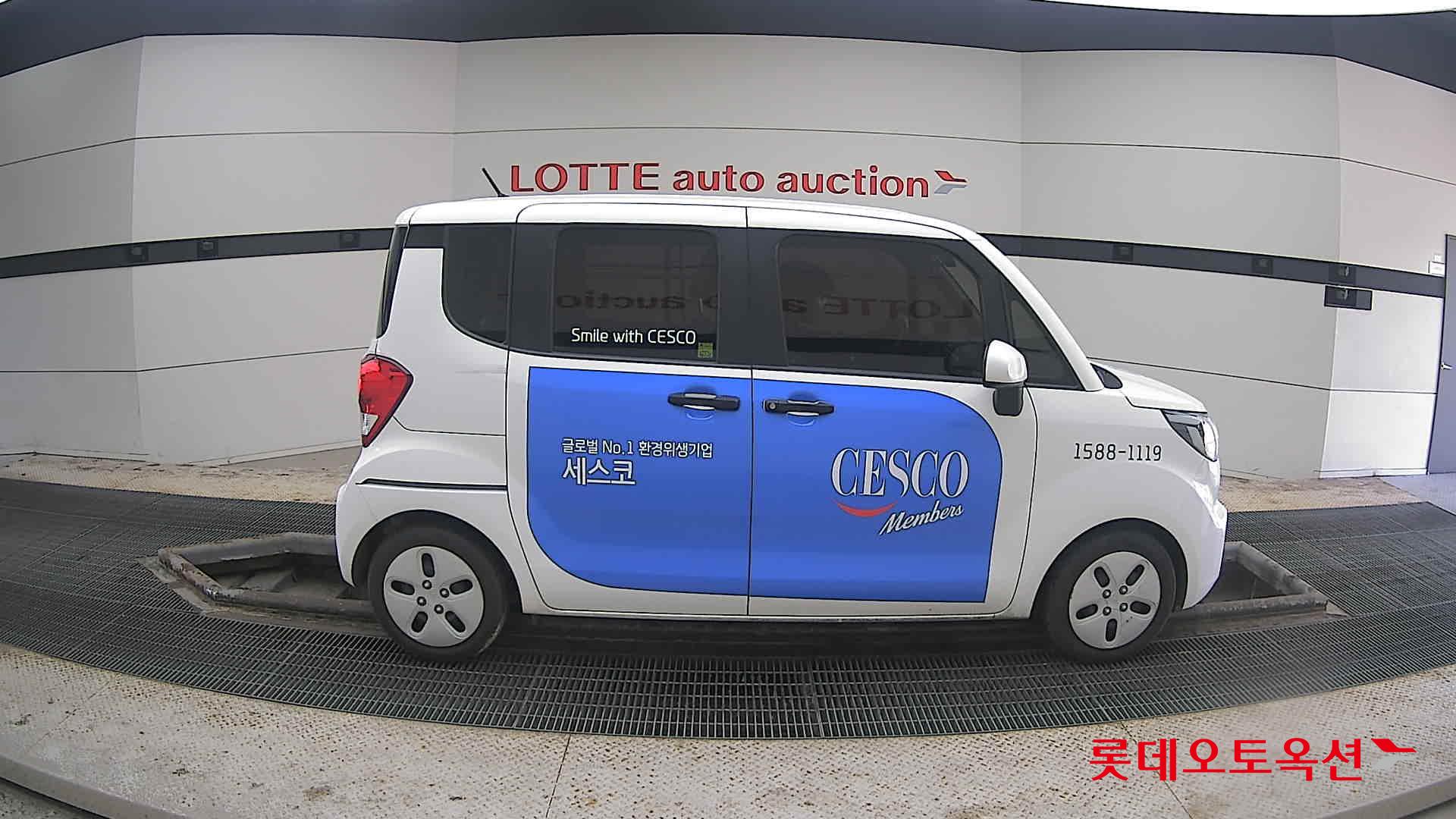 Kia Ray 2022 Clear White из Кореи, фото 3