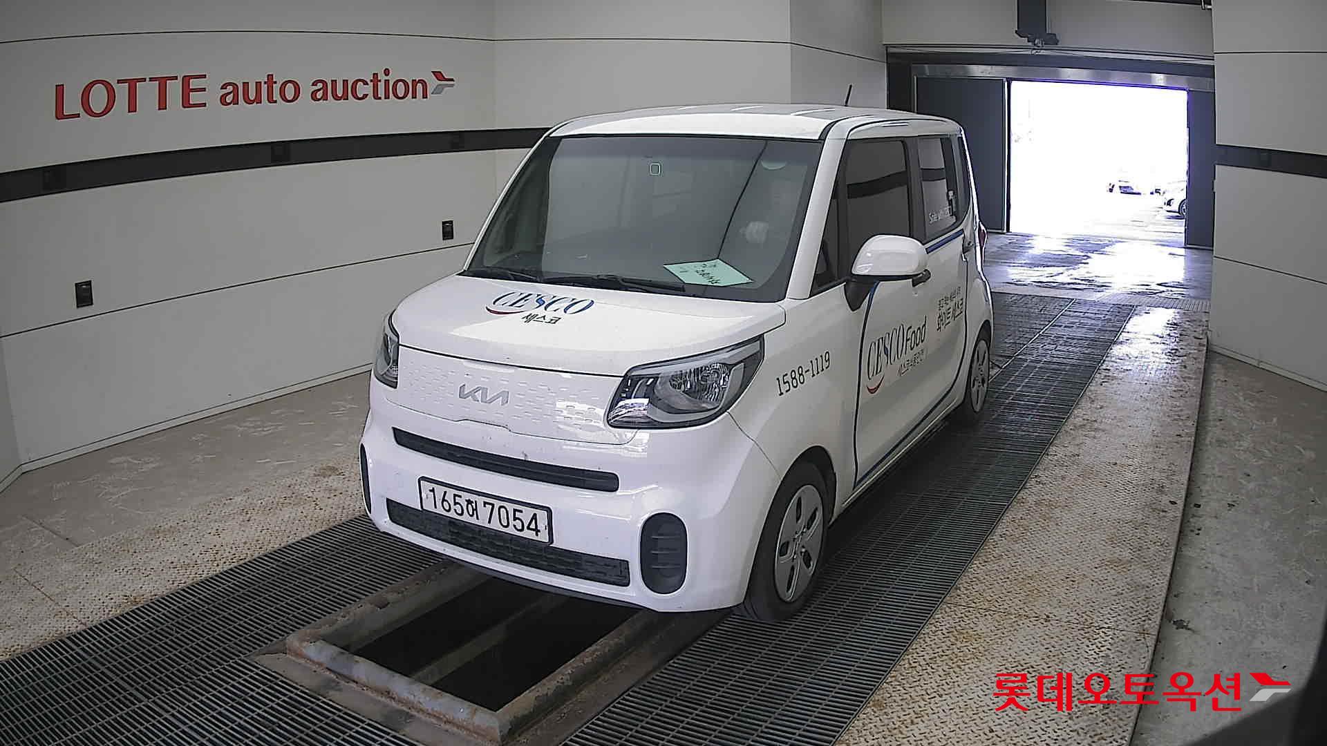 Kia Ray 2022 Clear White из Кореи