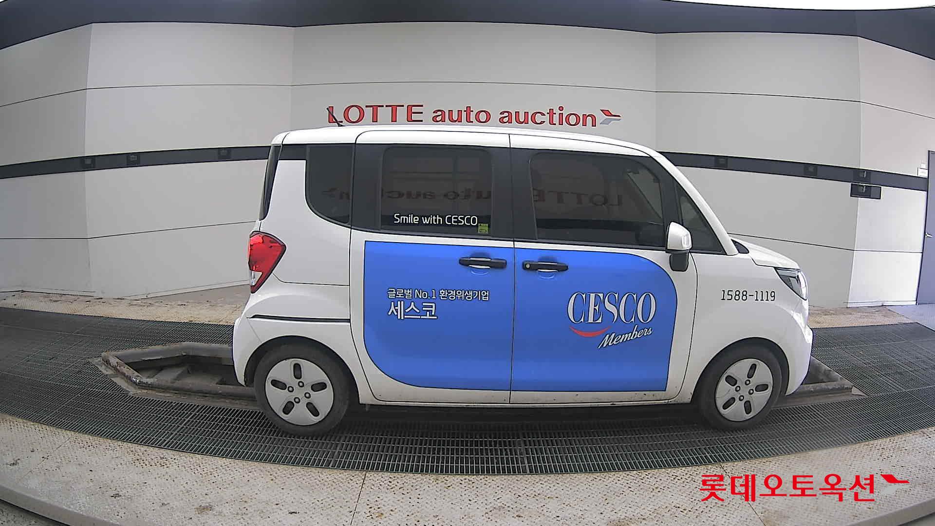 Kia Ray 2022 Clear White из Кореи, фото 3