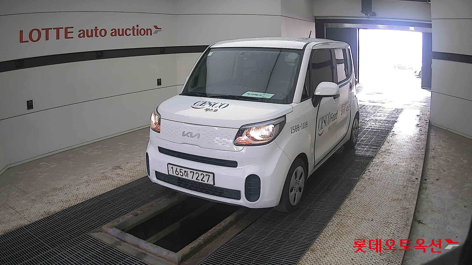 Kia Ray 2022 Clear White из Кореи