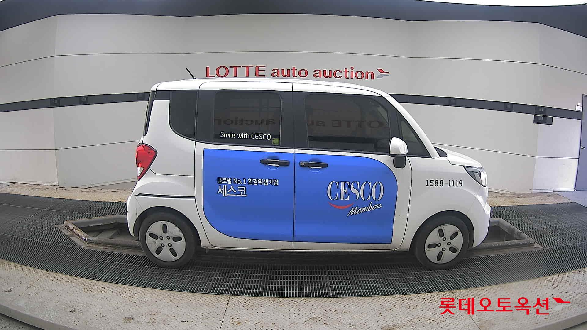 Kia Ray 2022 Clear White из Кореи, фото 3