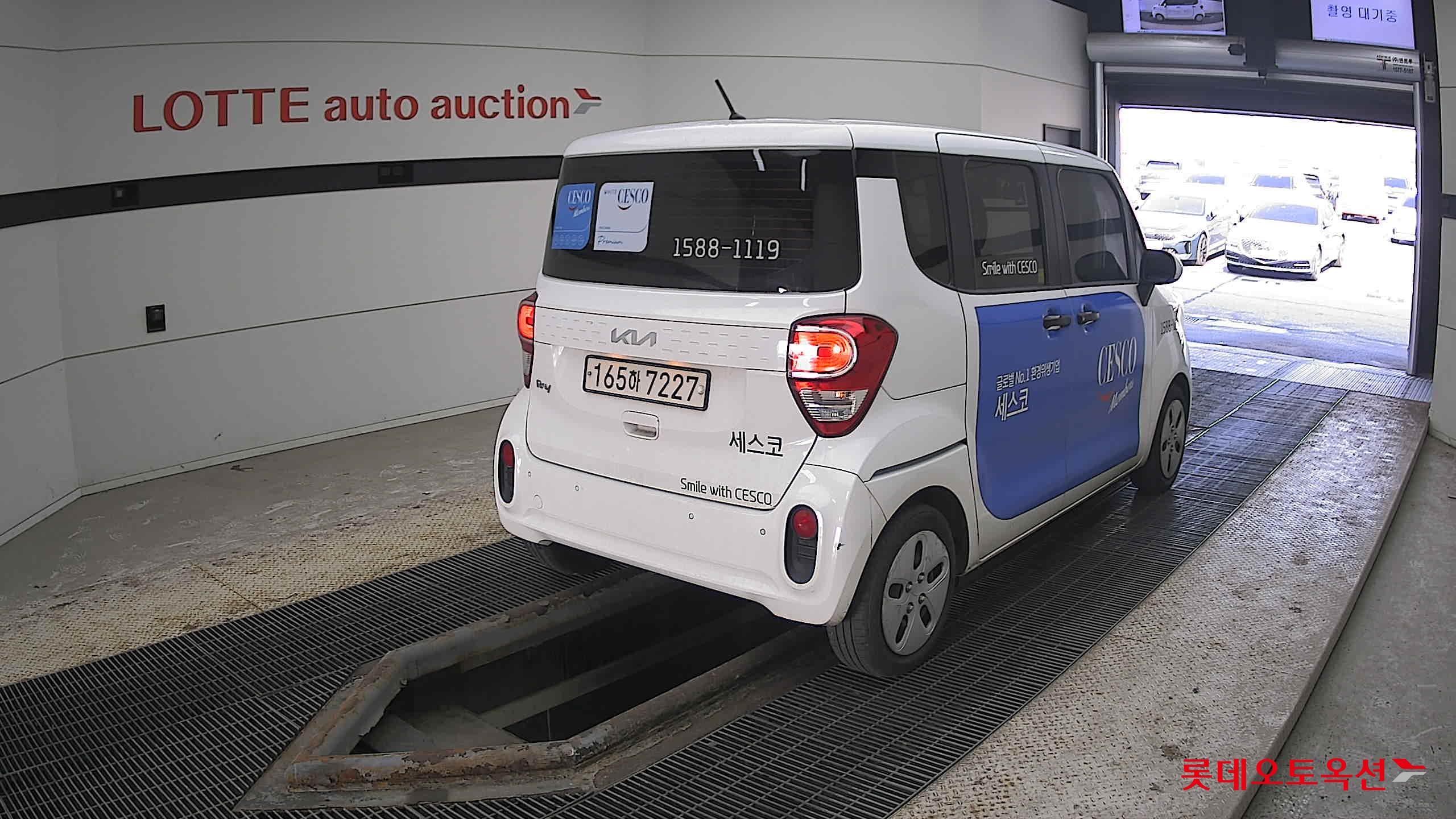 Kia Ray 2022 Clear White из Кореи, фото 4