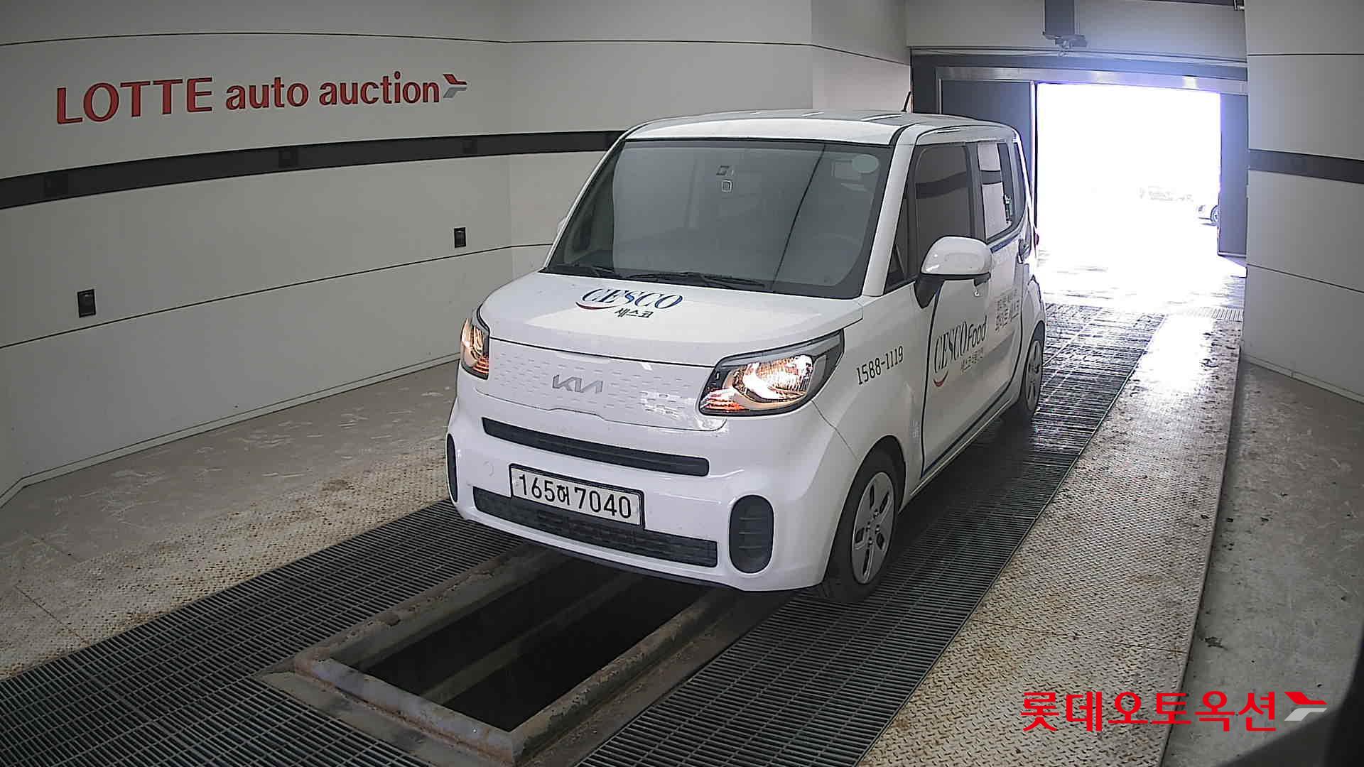 Kia Ray 2022 Clear White из Кореи