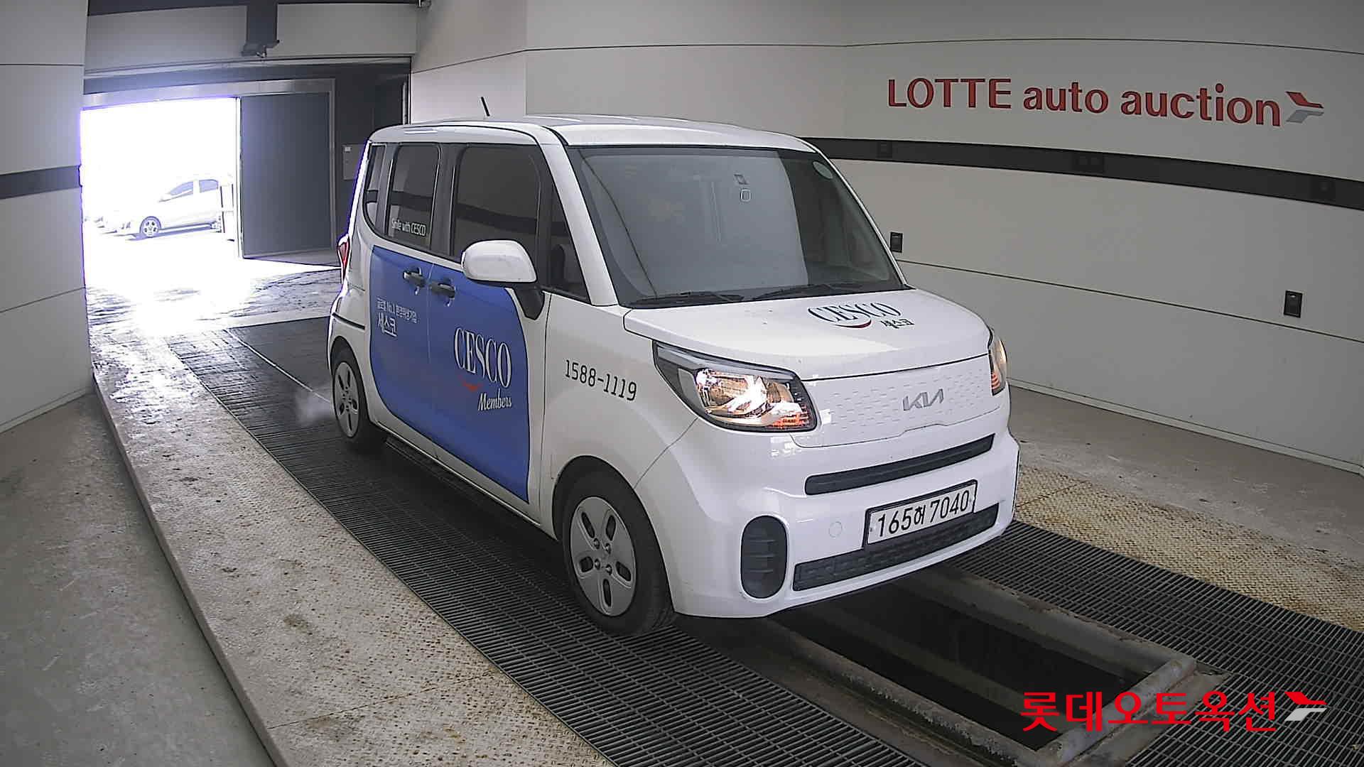 Kia Ray 2022 Clear White из Кореи, фото 2