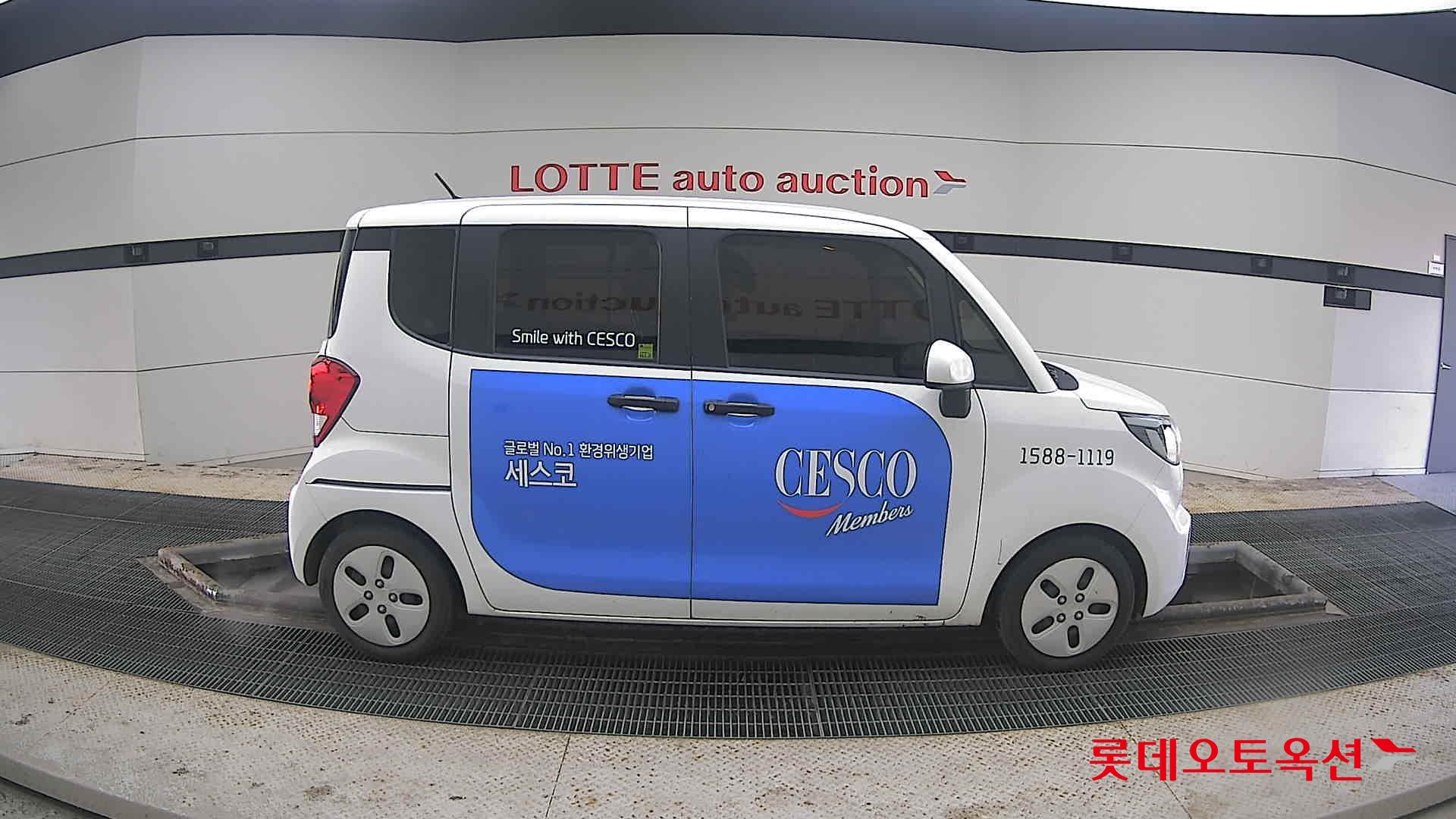 Kia Ray 2022 Clear White из Кореи, фото 3