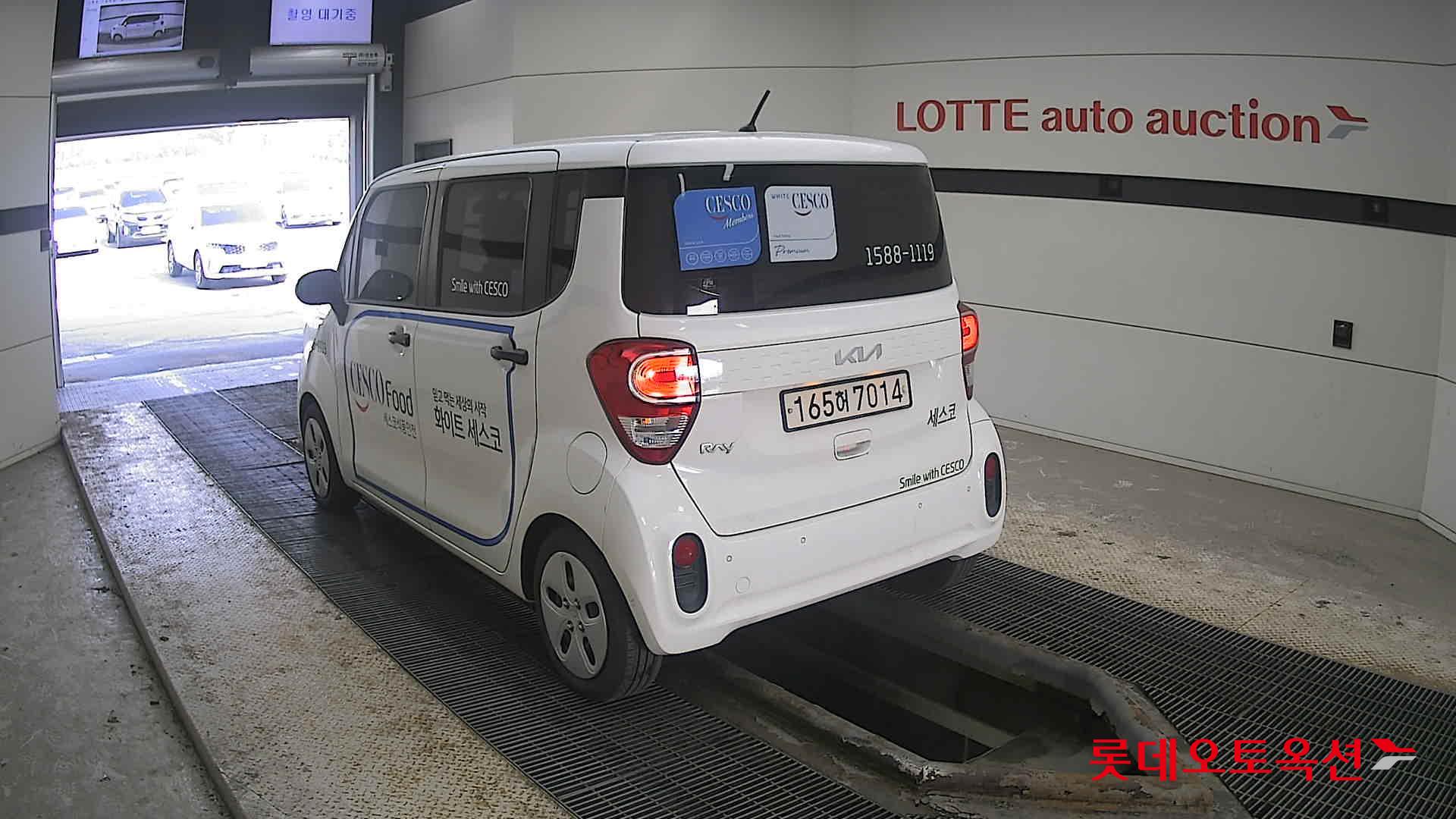 Kia Ray 2022 Clear White из Кореи, фото 6