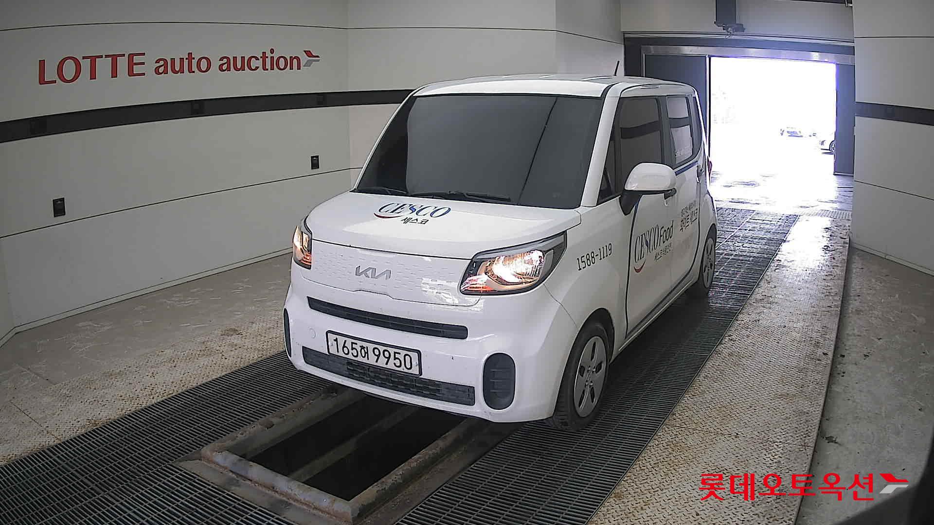 Kia Ray 2022 Clear White из Кореи