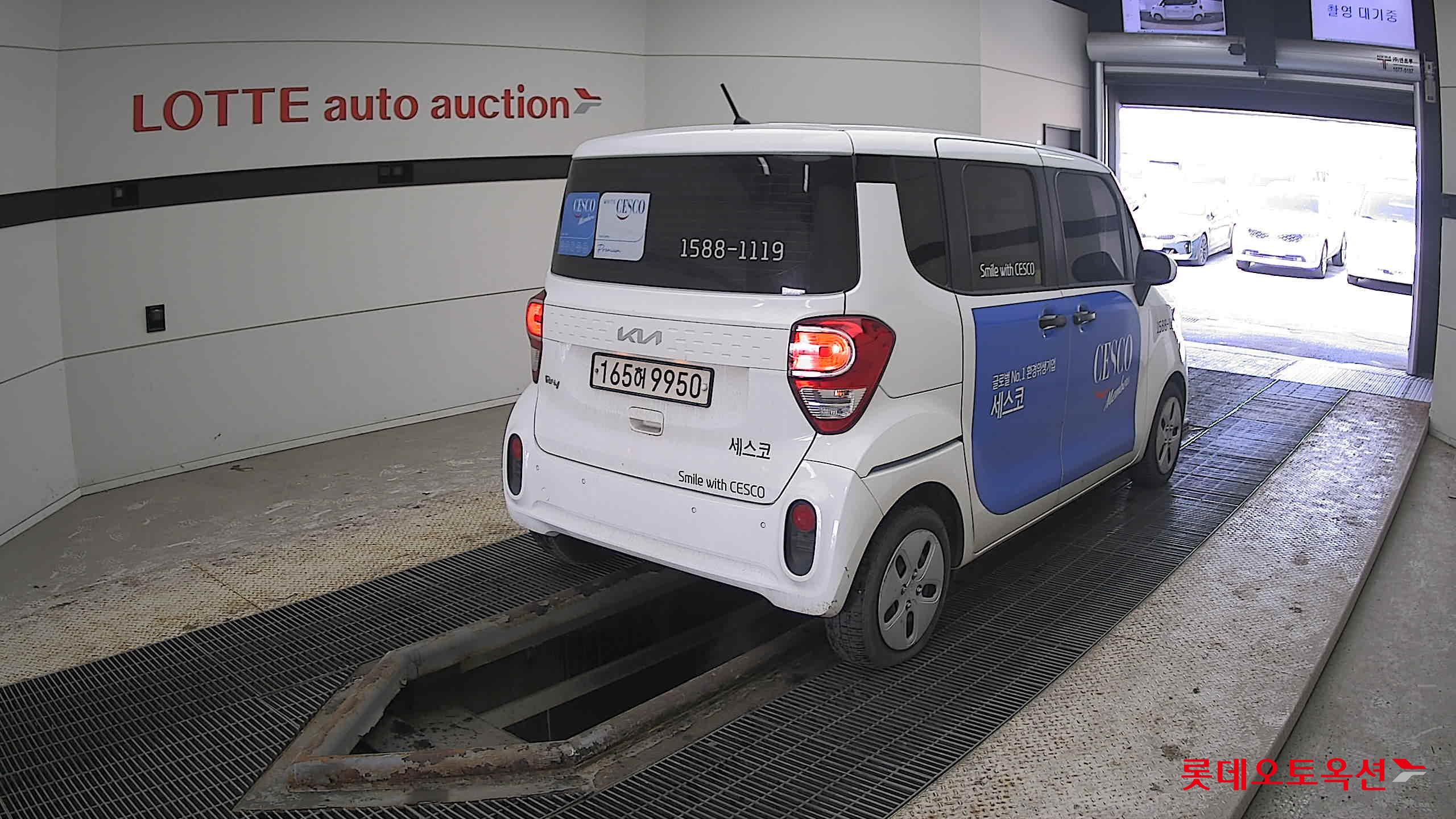 Kia Ray 2022 Clear White из Кореи, фото 4