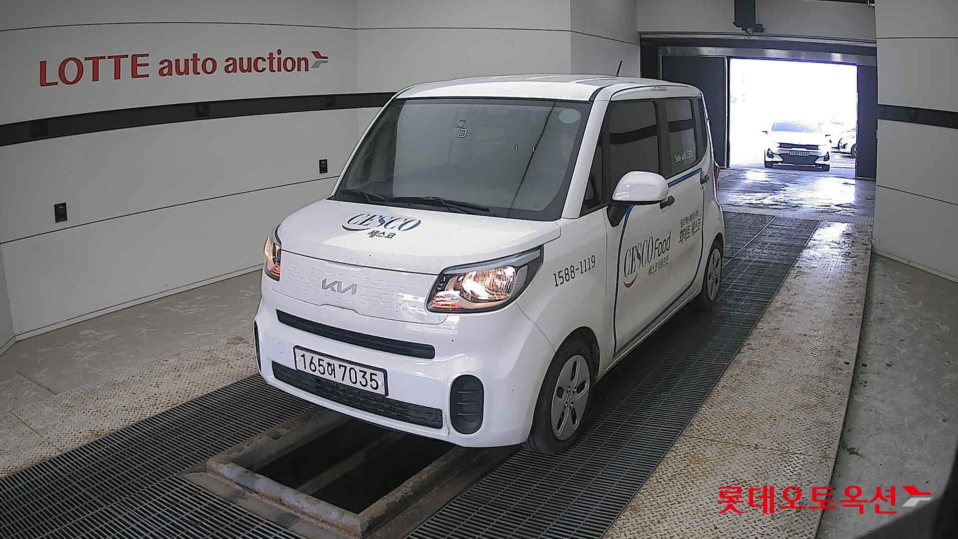 Kia Ray 2022 Clear White из Кореи