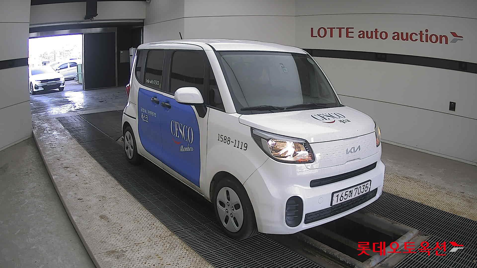 Kia Ray 2022 Clear White из Кореи, фото 2