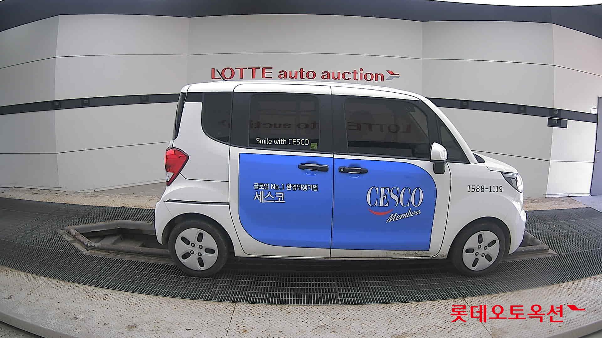 Kia Ray 2022 Clear White из Кореи, фото 3