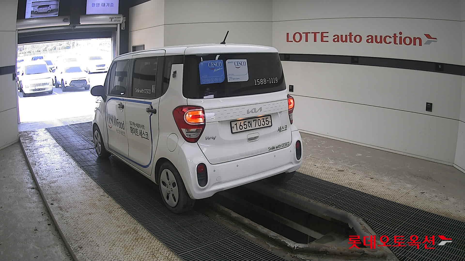 Kia Ray 2022 Clear White из Кореи, фото 6