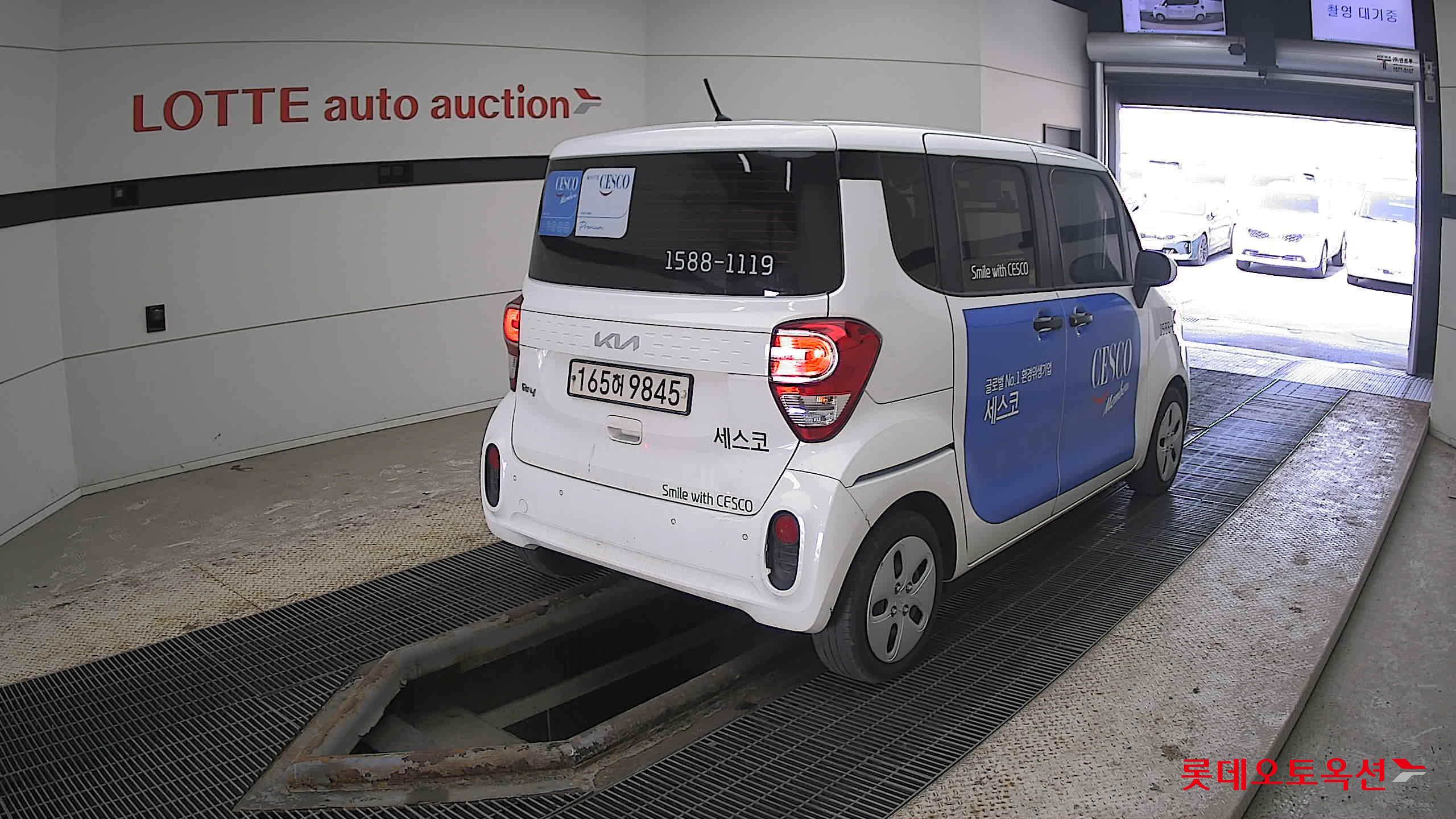 Kia Ray 2022 Clear White из Кореи, фото 4