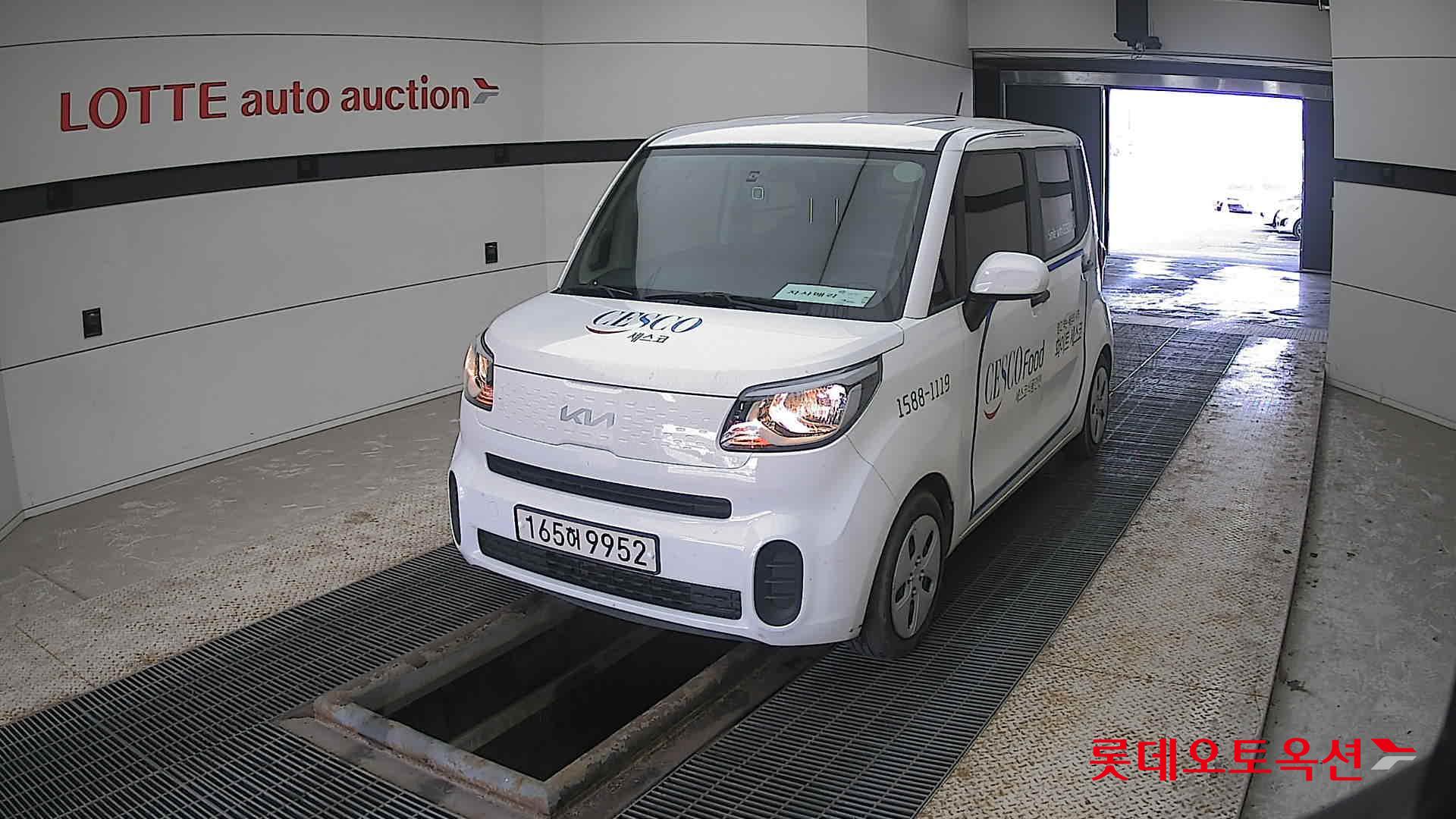 Kia Ray 2022 Clear White из Кореи