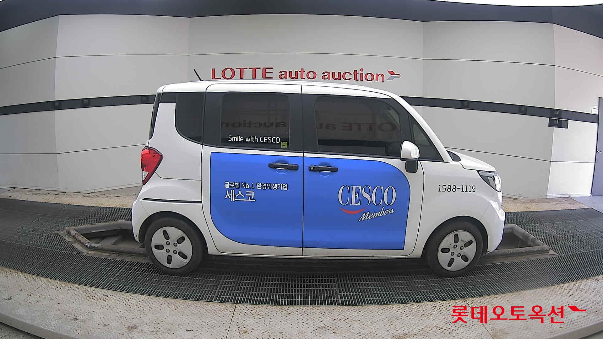 Kia Ray 2022 Clear White из Кореи, фото 3