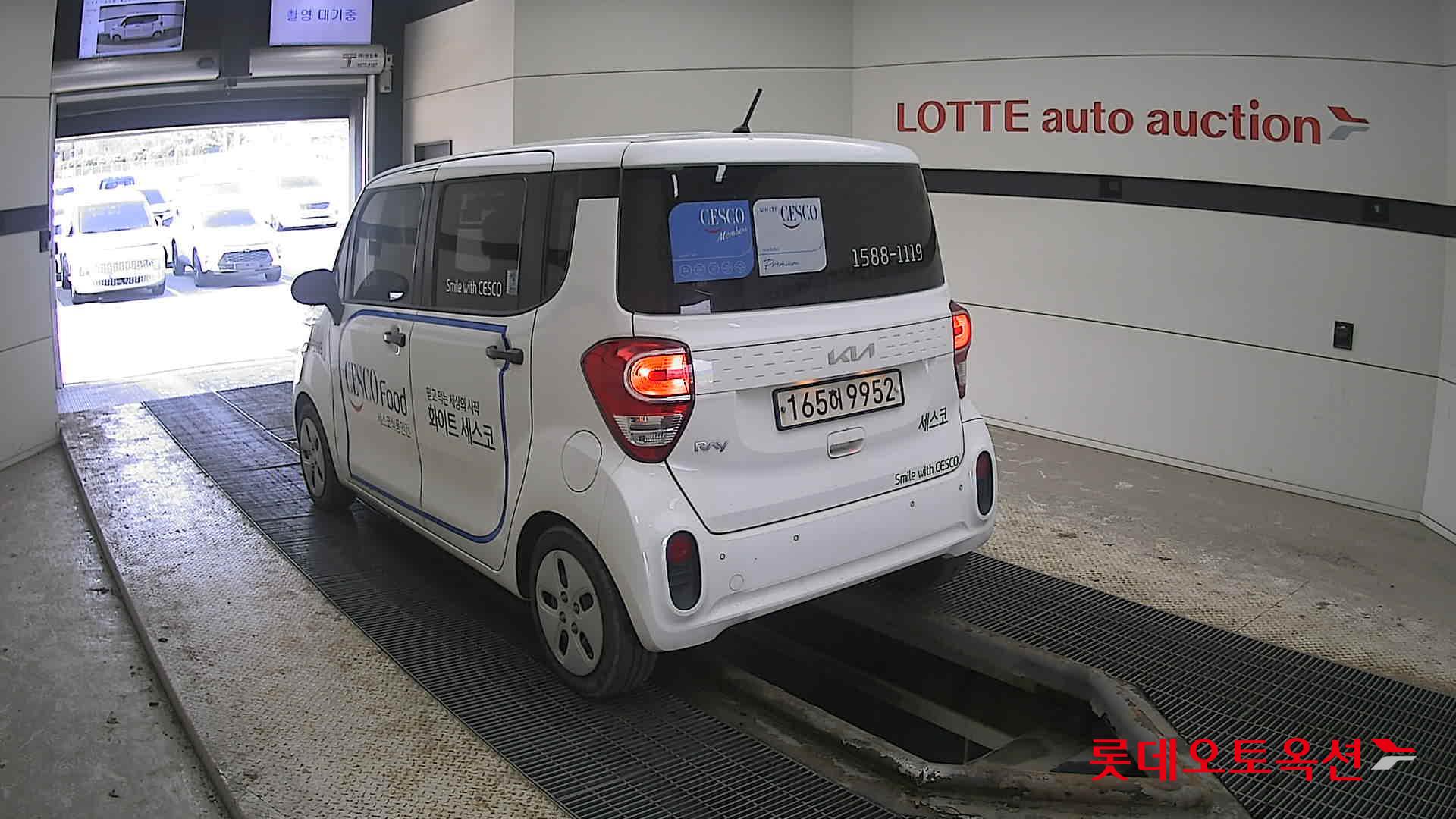 Kia Ray 2022 Clear White из Кореи, фото 6