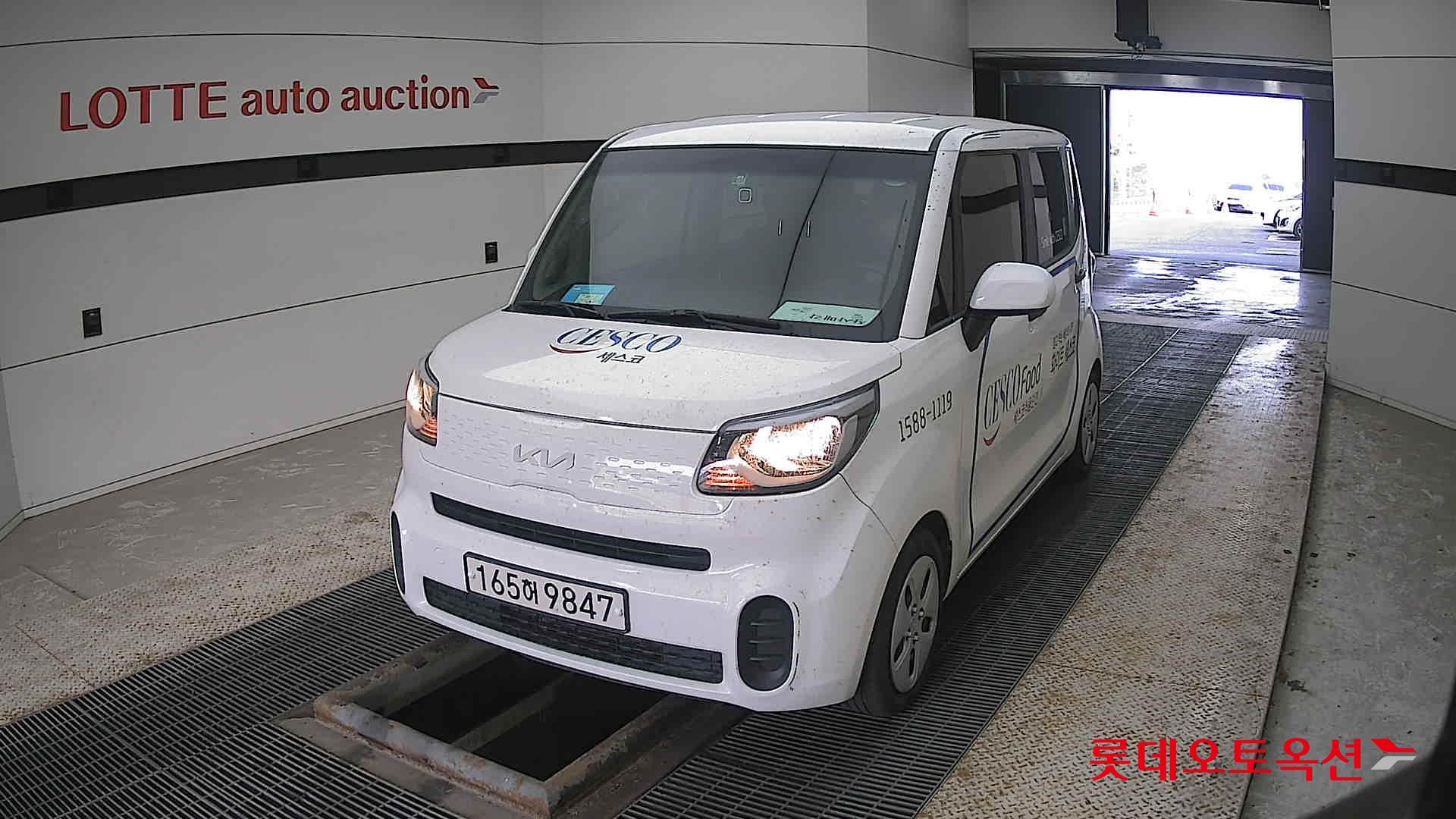 Kia Ray 2022 Clear White из Кореи