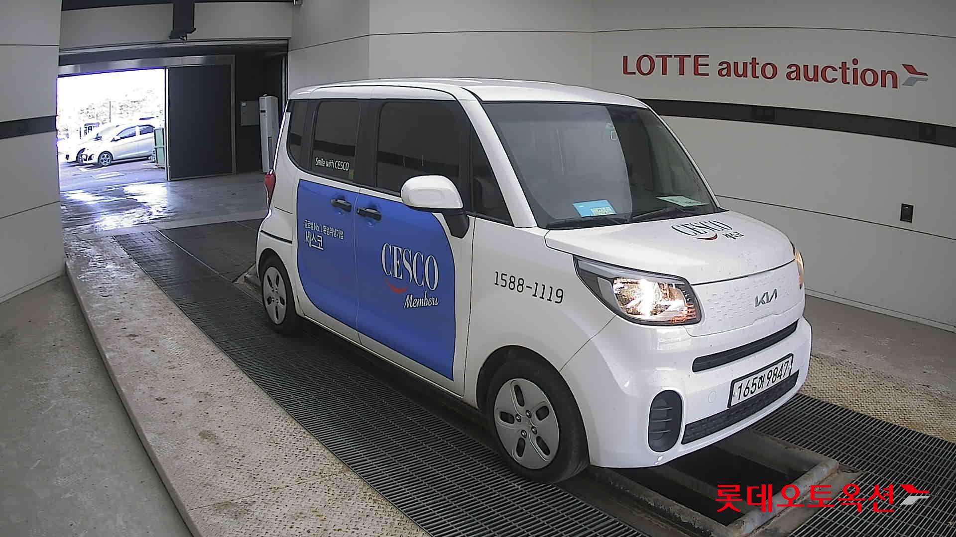 Kia Ray 2022 Clear White из Кореи, фото 2