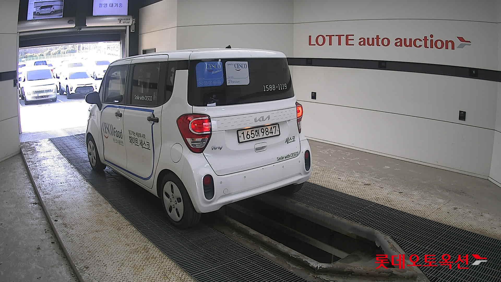 Kia Ray 2022 Clear White из Кореи, фото 6