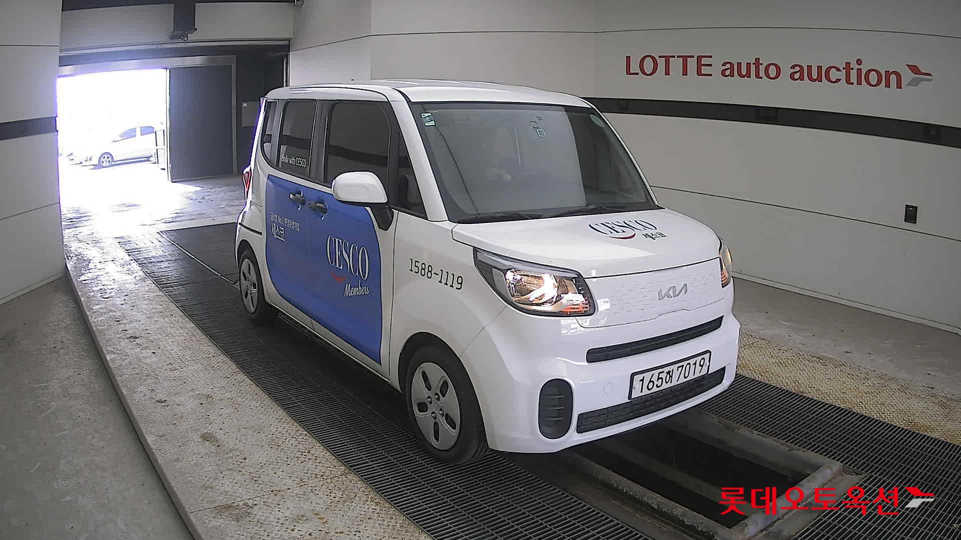 Kia Ray 2022 Clear White из Кореи, фото 2