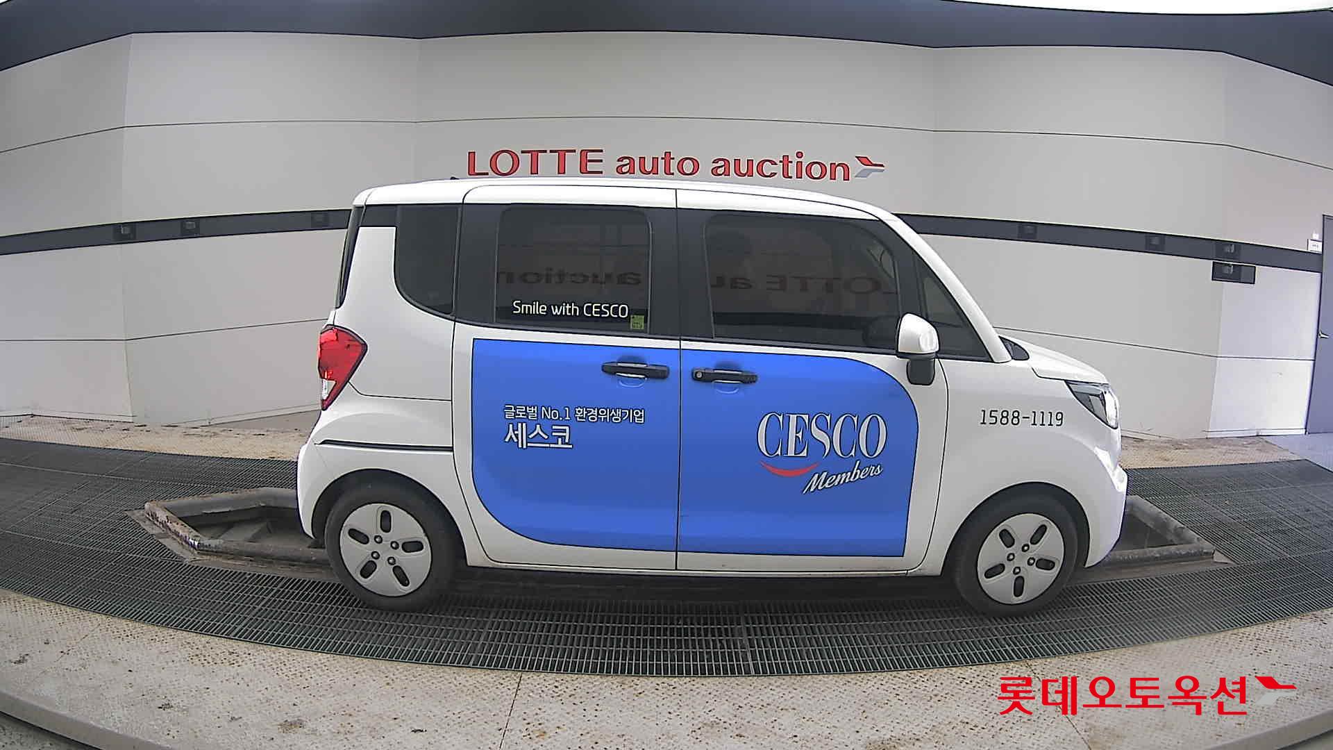 Kia Ray 2022 Clear White из Кореи, фото 3