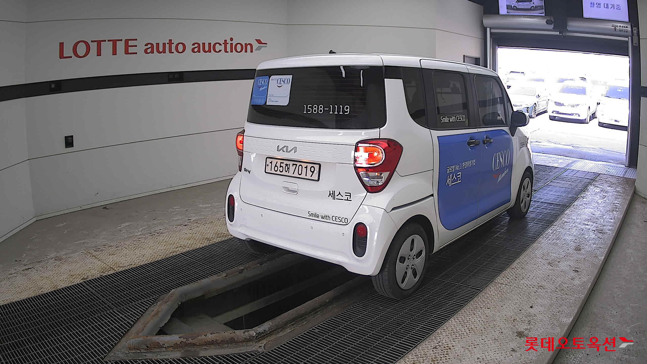 Kia Ray 2022 Clear White из Кореи, фото 4