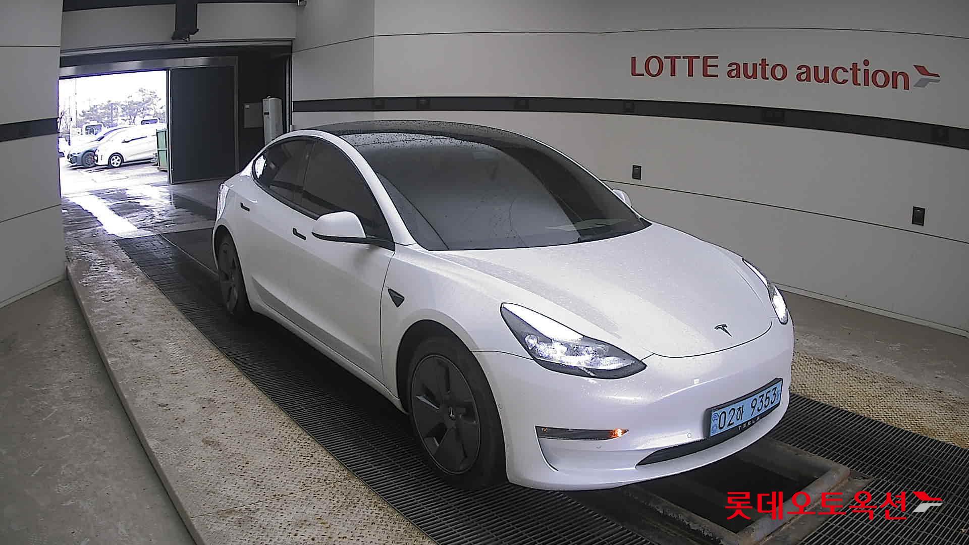 Tesla Model 3 Long Range 2022 Pearl White Multi-coat из Кореи, фото 2