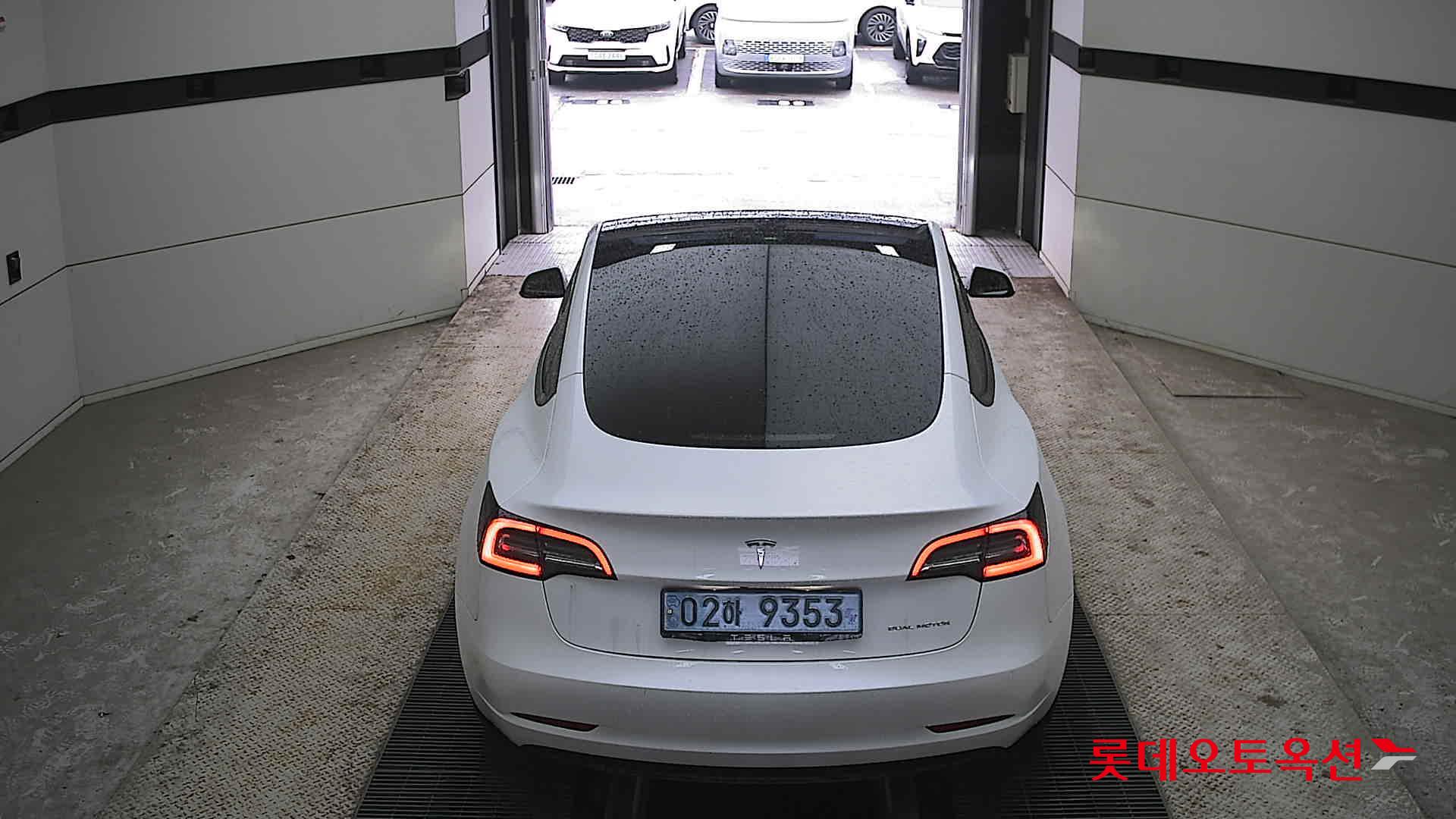 Tesla Model 3 Long Range 2022 Pearl White Multi-coat из Кореи, фото 5