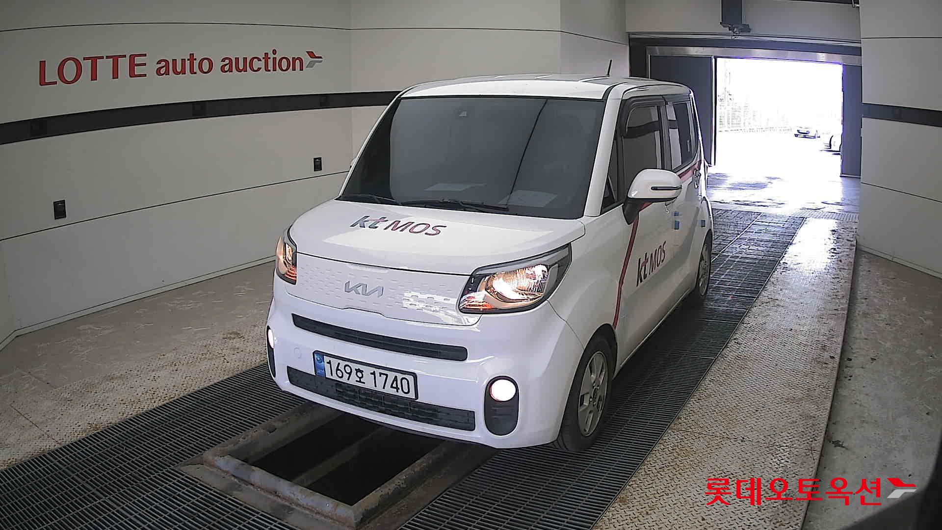 Kia Ray 2022 Clear White из Кореи