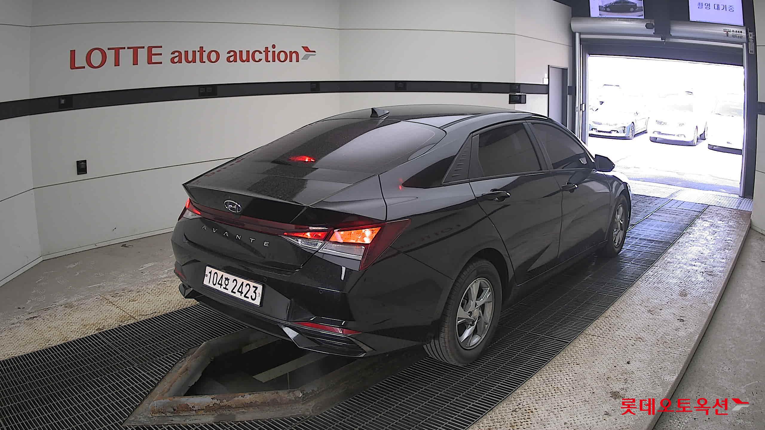 Hyundai Avante 2021 Phantom Black из Кореи, фото 4