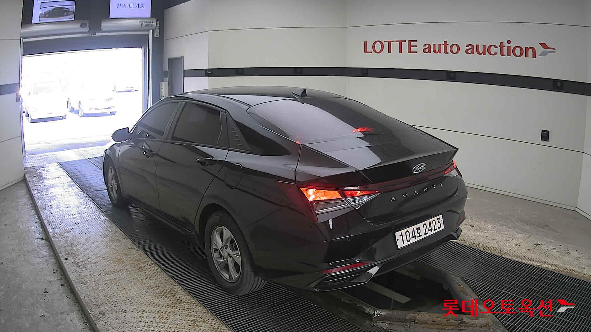 Hyundai Avante 2021 Phantom Black из Кореи, фото 6