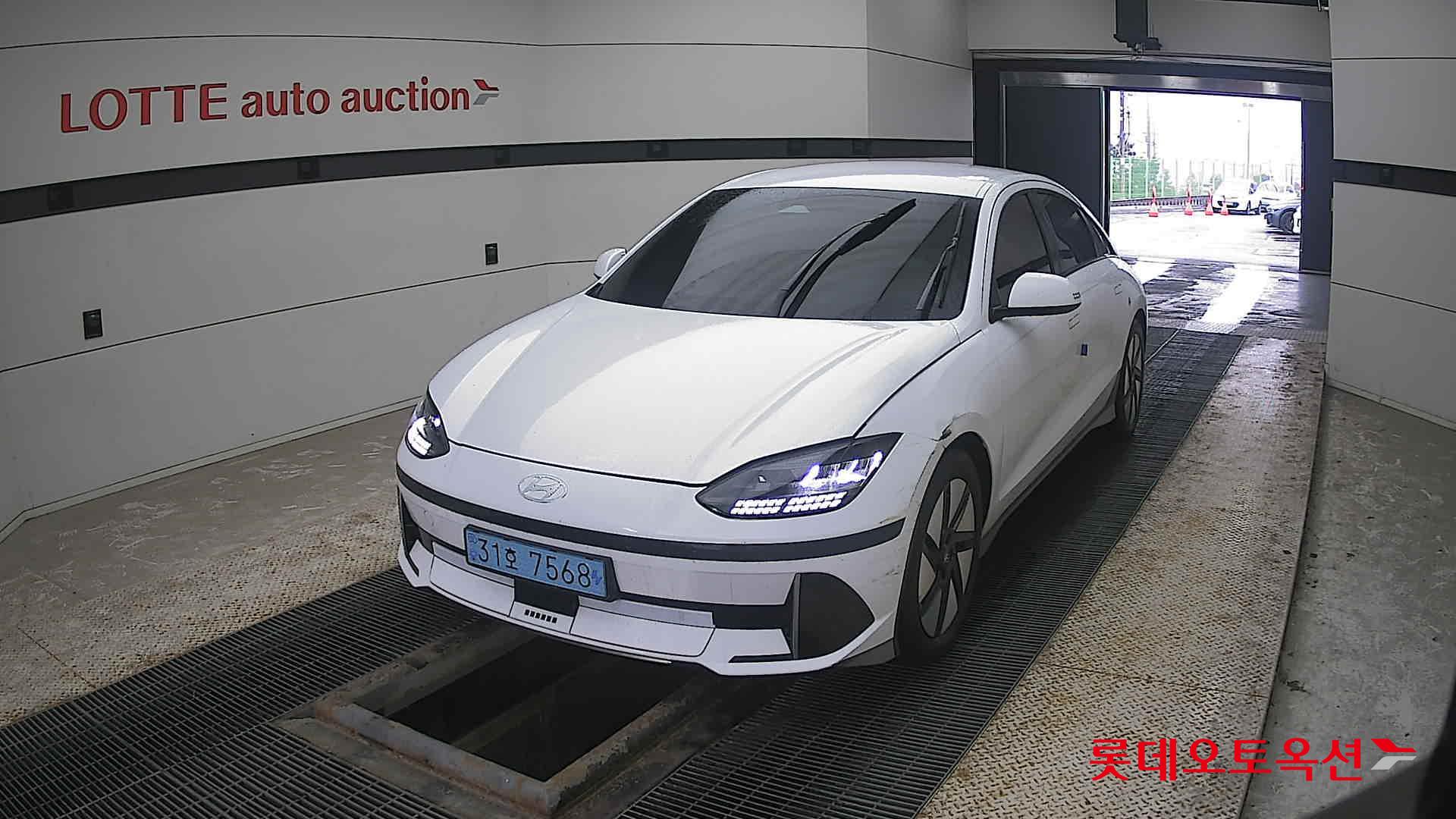 Hyundai IONIQ 6 2023 Serenity White Pearl (Optional addition) из Кореи