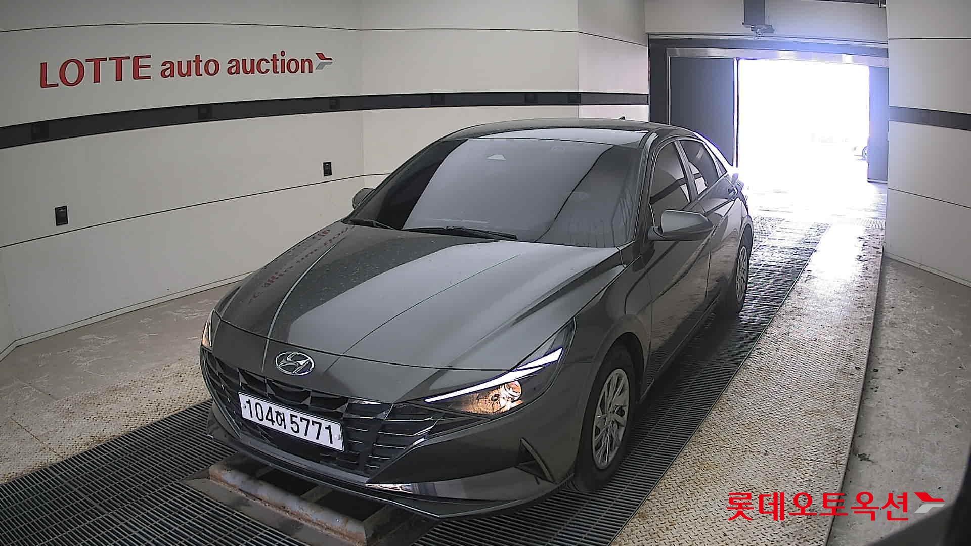 Hyundai Avante 2021 Amazon Gray из Кореи