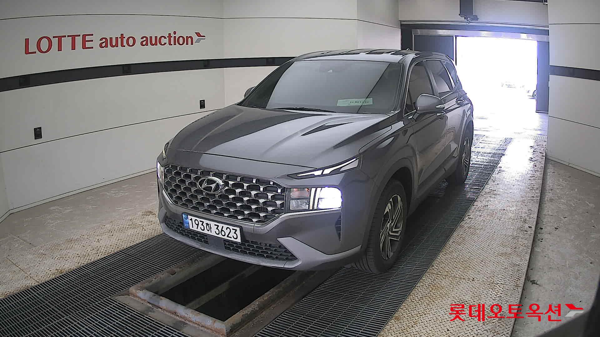 Hyundai Santa Fe 2022 Magnetic Grey Metallic из Кореи