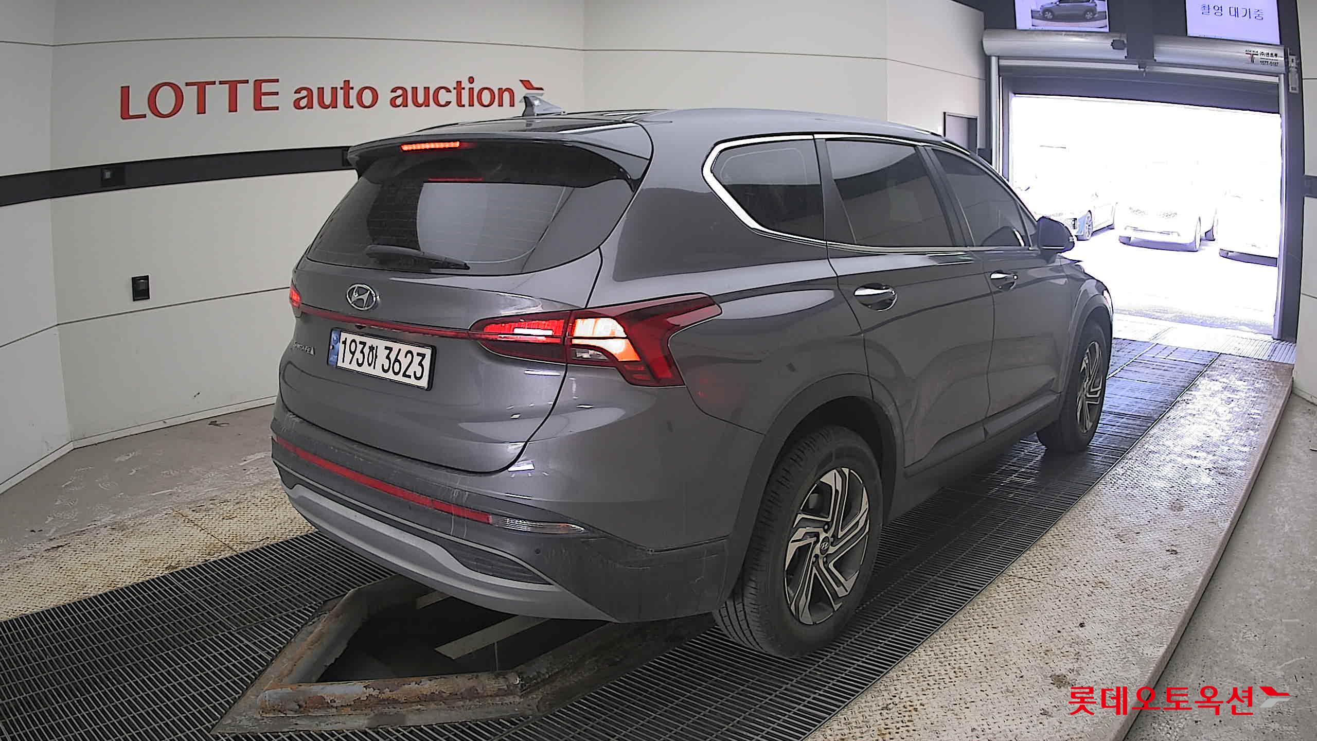 Hyundai Santa Fe 2022 Magnetic Grey Metallic из Кореи, фото 4