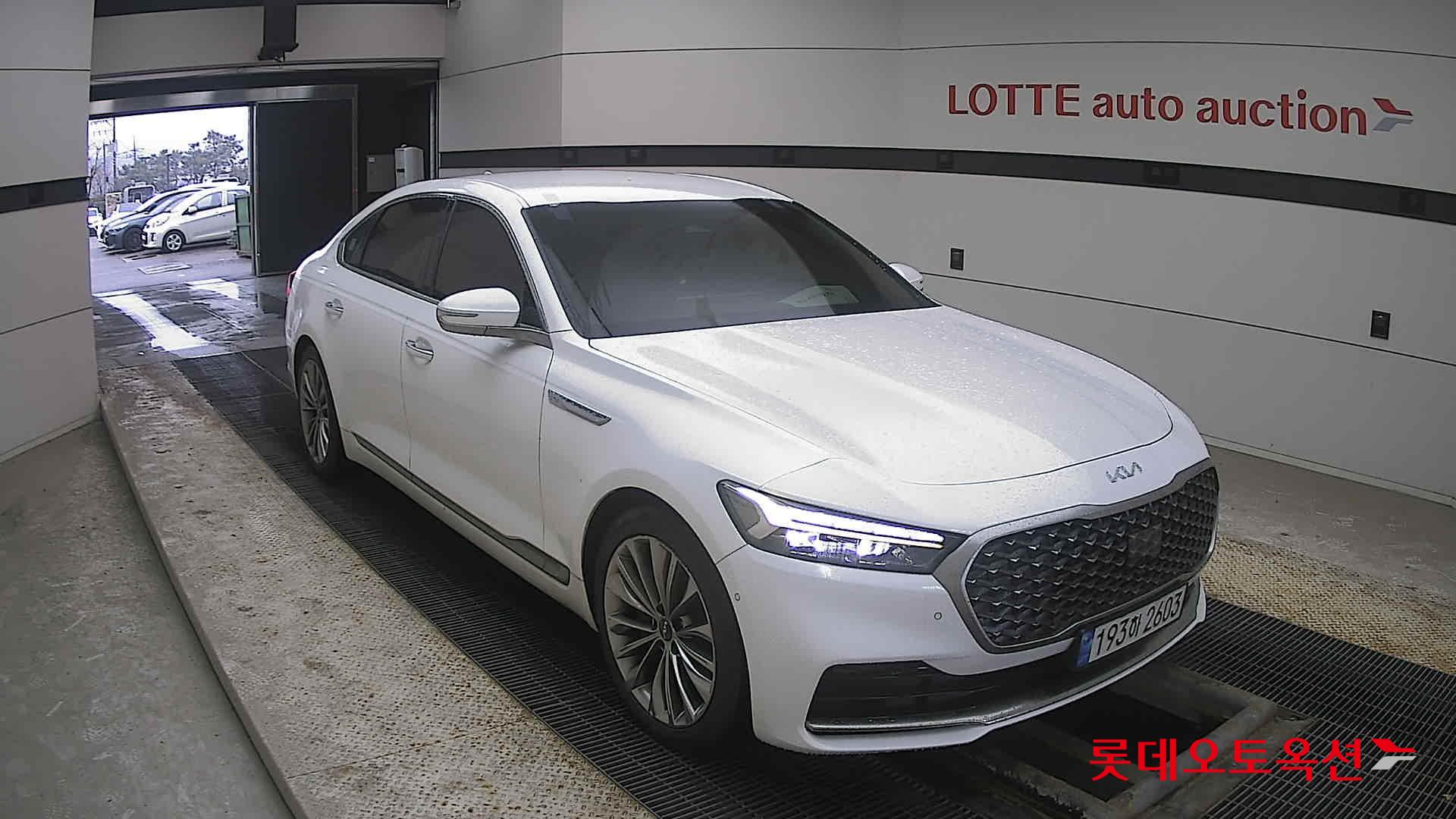 Kia K9 2022 Snow White Pearl из Кореи, фото 2