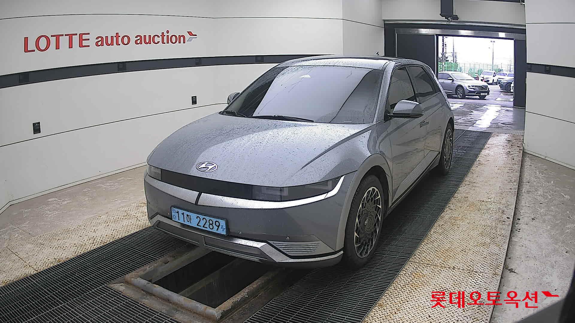 Hyundai IONIQ 5 2023 Galactic Grey Metallic из Кореи